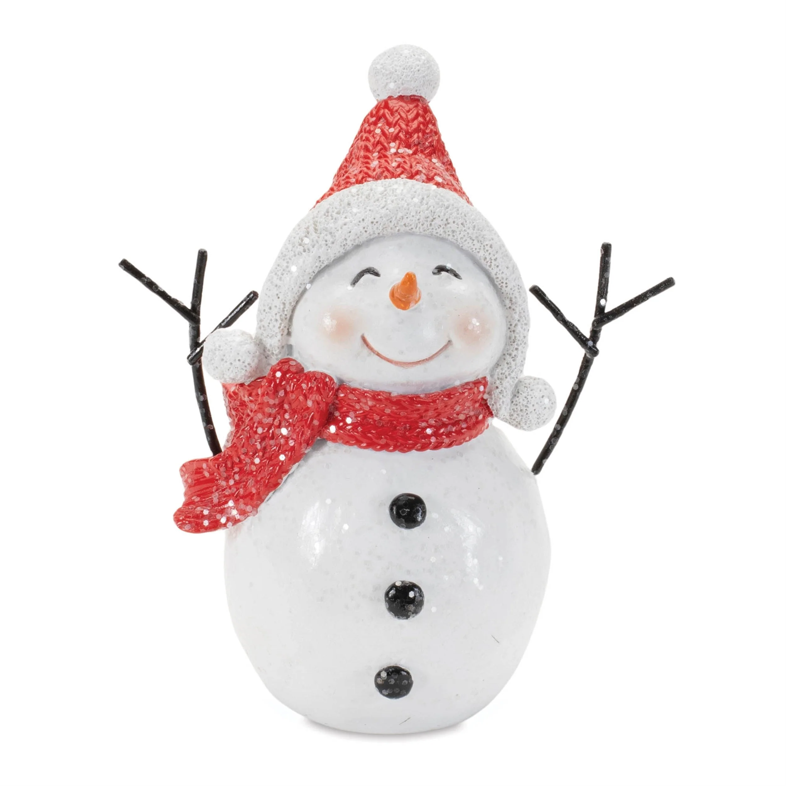 Holiday Snowman Figurine (Set of 3) - Image 3