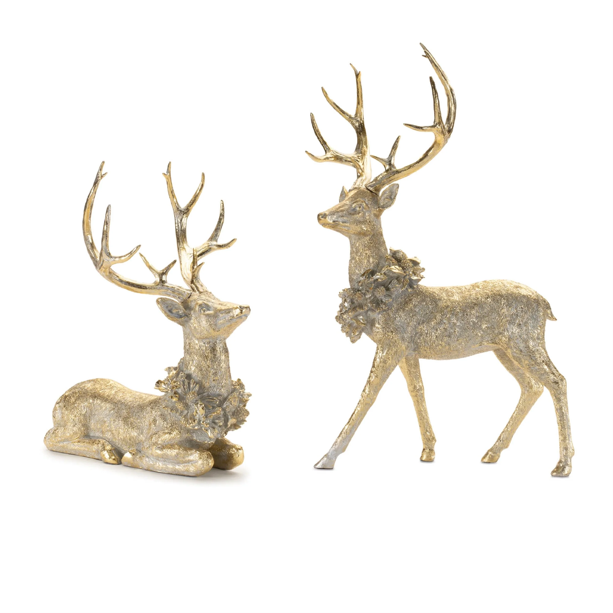 Holiday Deer Figurine (Set of 2) - Image 4