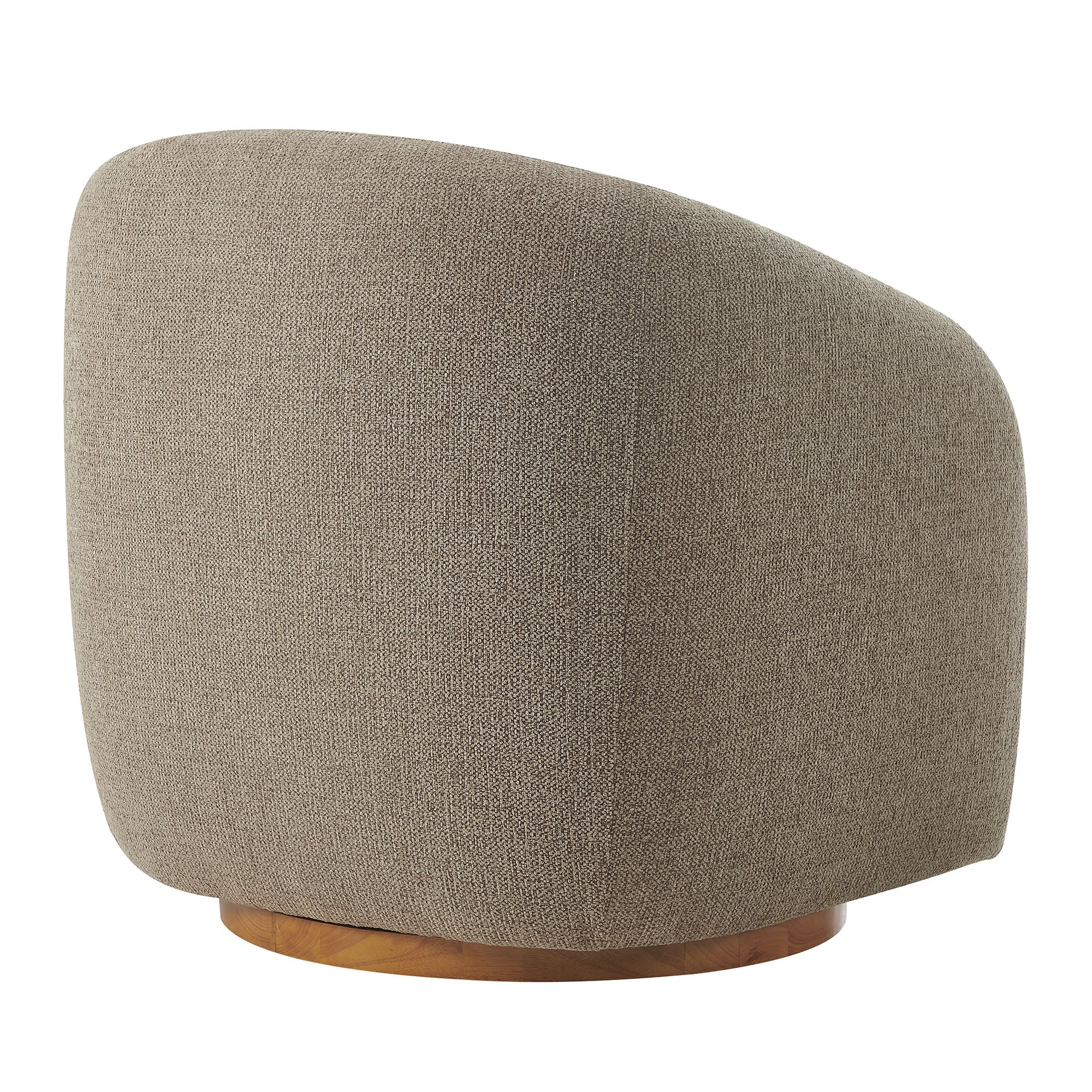 Holland Swivel Chenille Fabric Armchair by Modway - Image 6