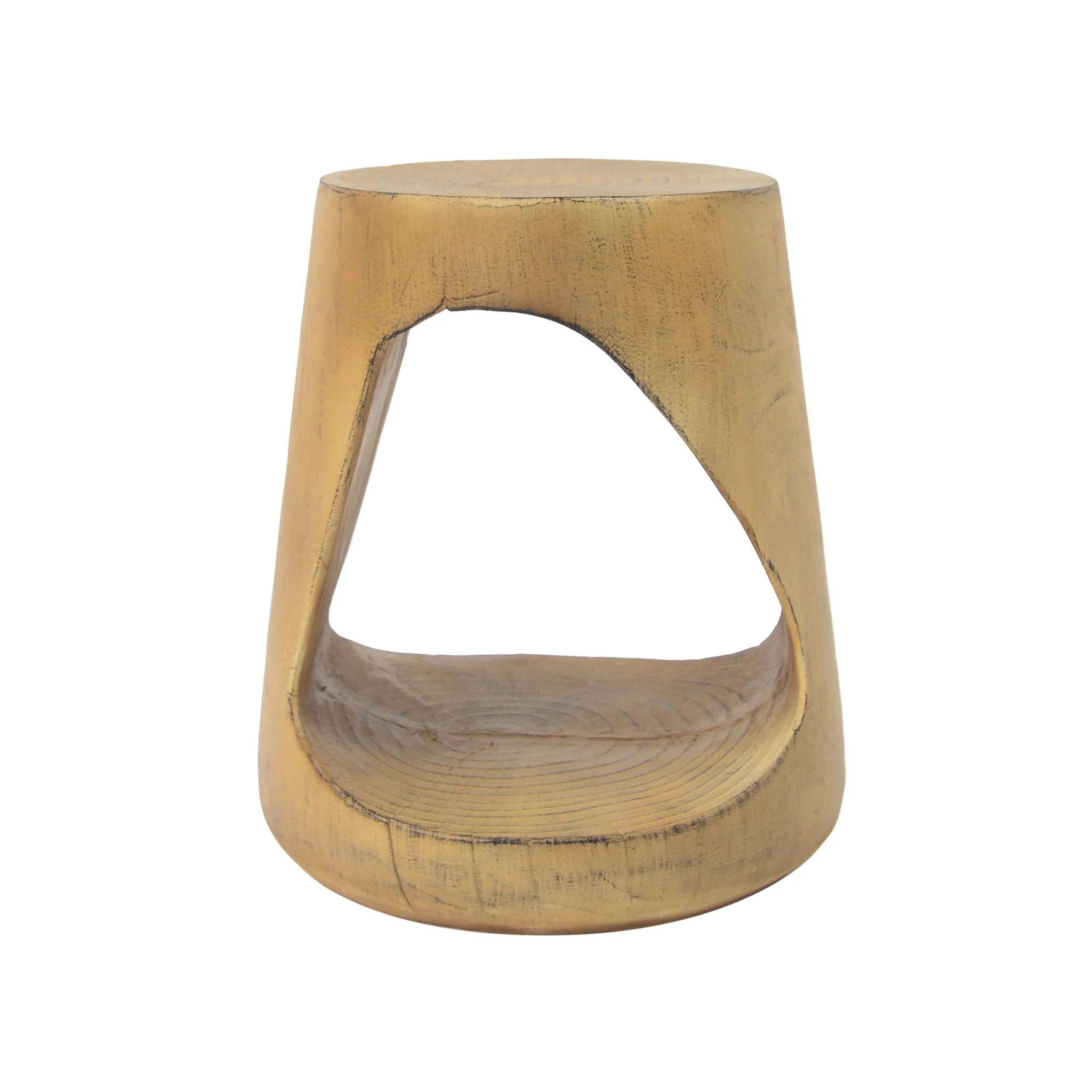 Hollow Side Table, Durable and Weather Resistant - Image 2