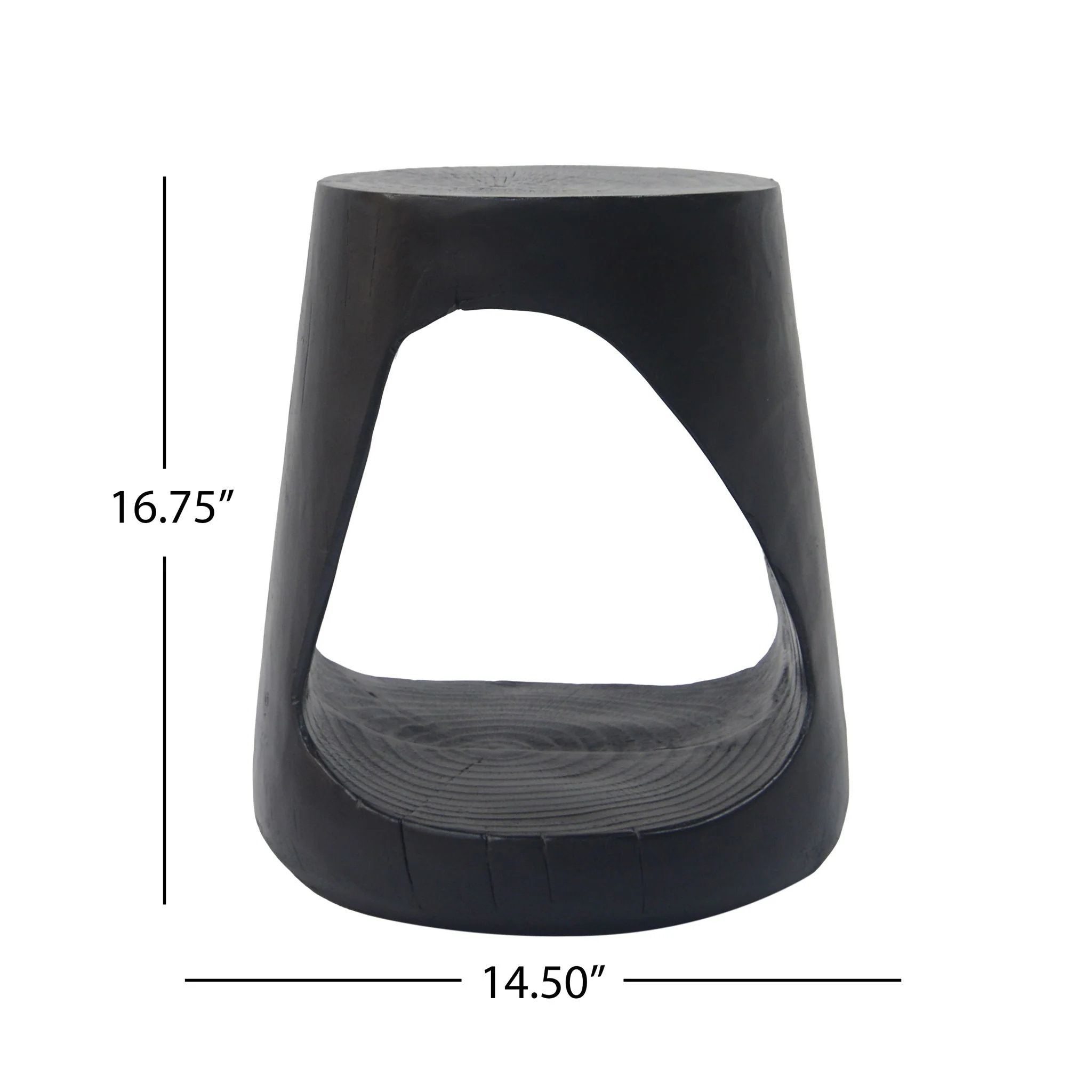 Hollow Side Table, Durable and Weather Resistant - Image 6