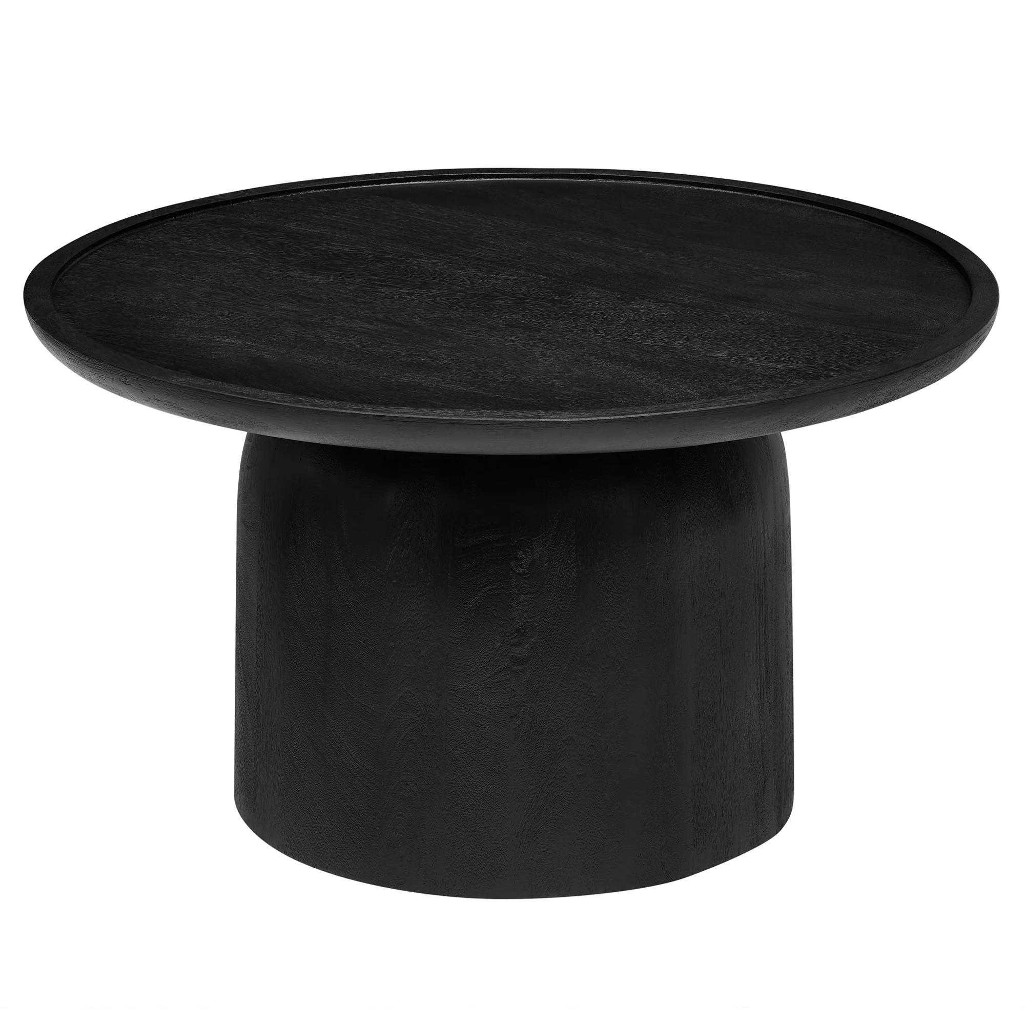 Holloway 30" Round Mango Wood Coffee Table by Modway - Image 4