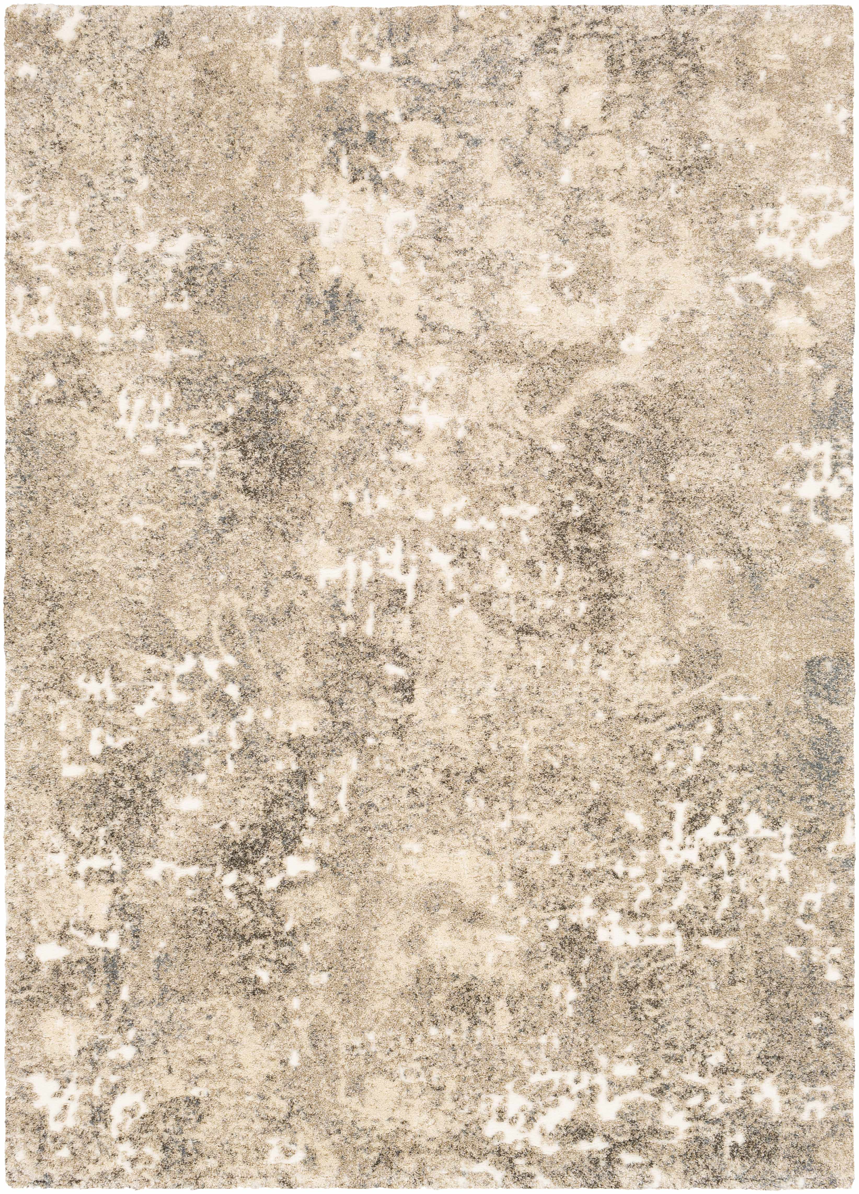 Holtsville Abstract Ivory Thick  Rug - Image 11