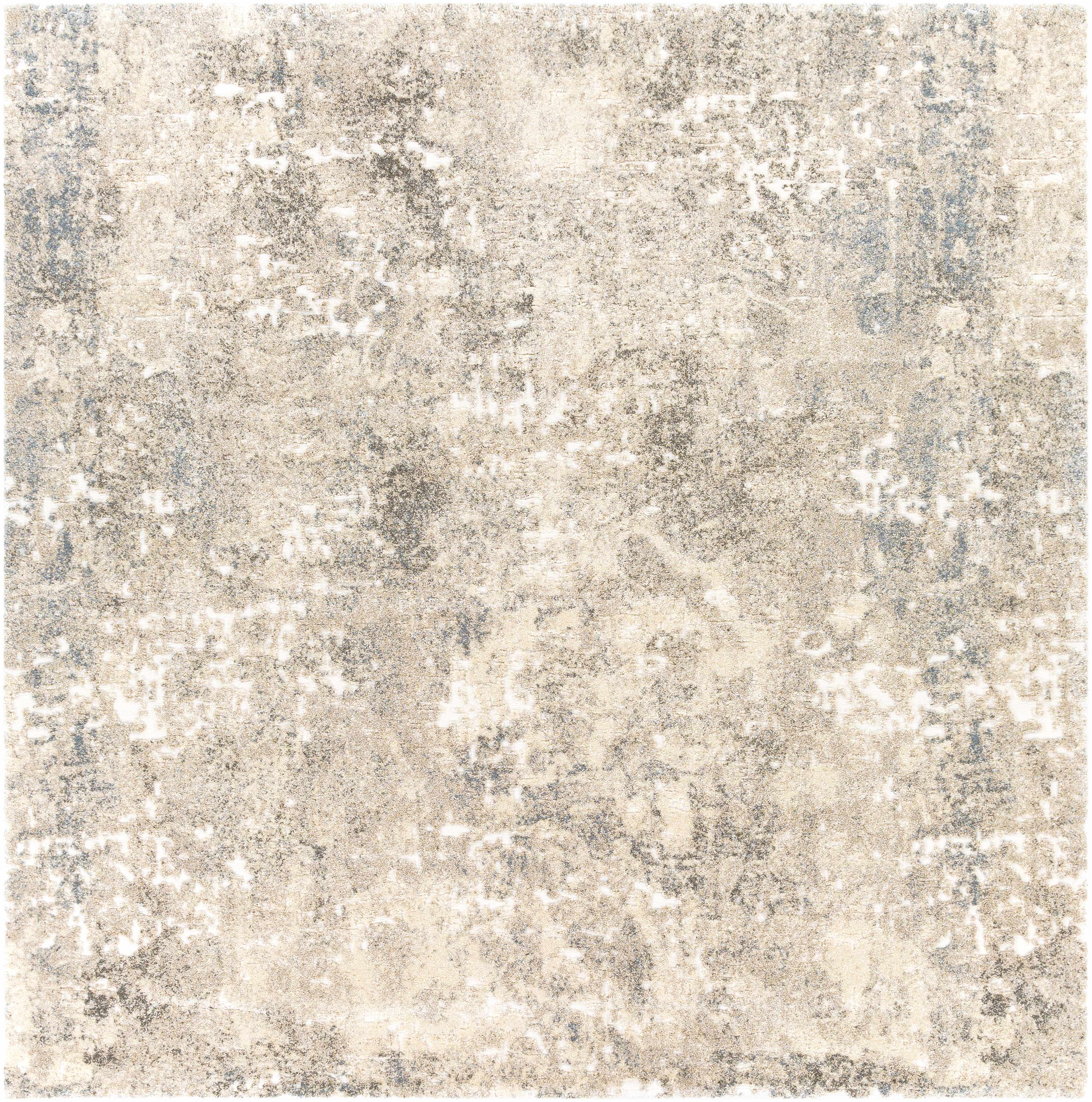 Holtsville Abstract Ivory Thick  Rug - Image 8