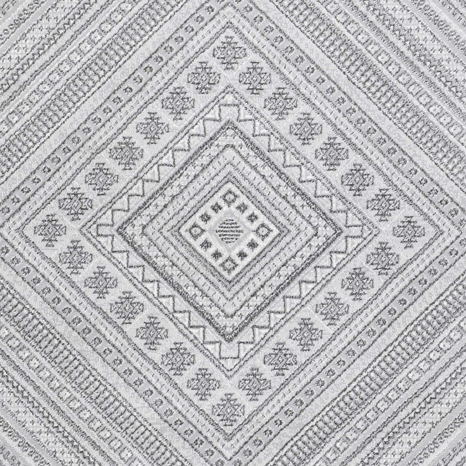 Holytown 5x7 Gray Geometric Rug - Clearance - Image 3