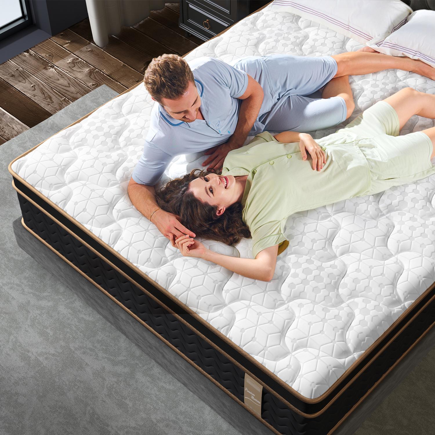 Home 10" Flexpedic Luxury Memory Foam & Pocket Spring Mattress - Image 10