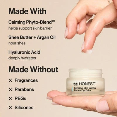 Honest Beauty Calm & Renew Melting Eye Balm with Calming Phyto-Blend 0.5oz - Image 7