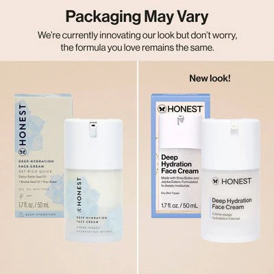 Honest Beauty Deep Hydration Face Cream with Shea Butter 1.7 fl oz - Missing Box - Image 15