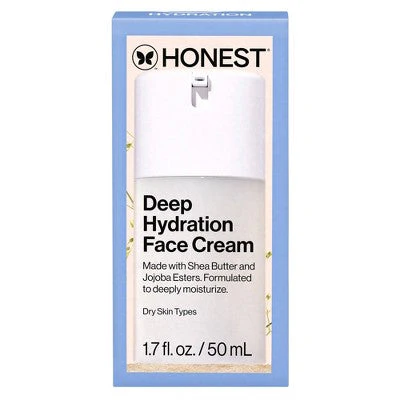 Honest Beauty Deep Hydration Face Cream with Shea Butter 1.7 fl oz - Missing Box - Image 3