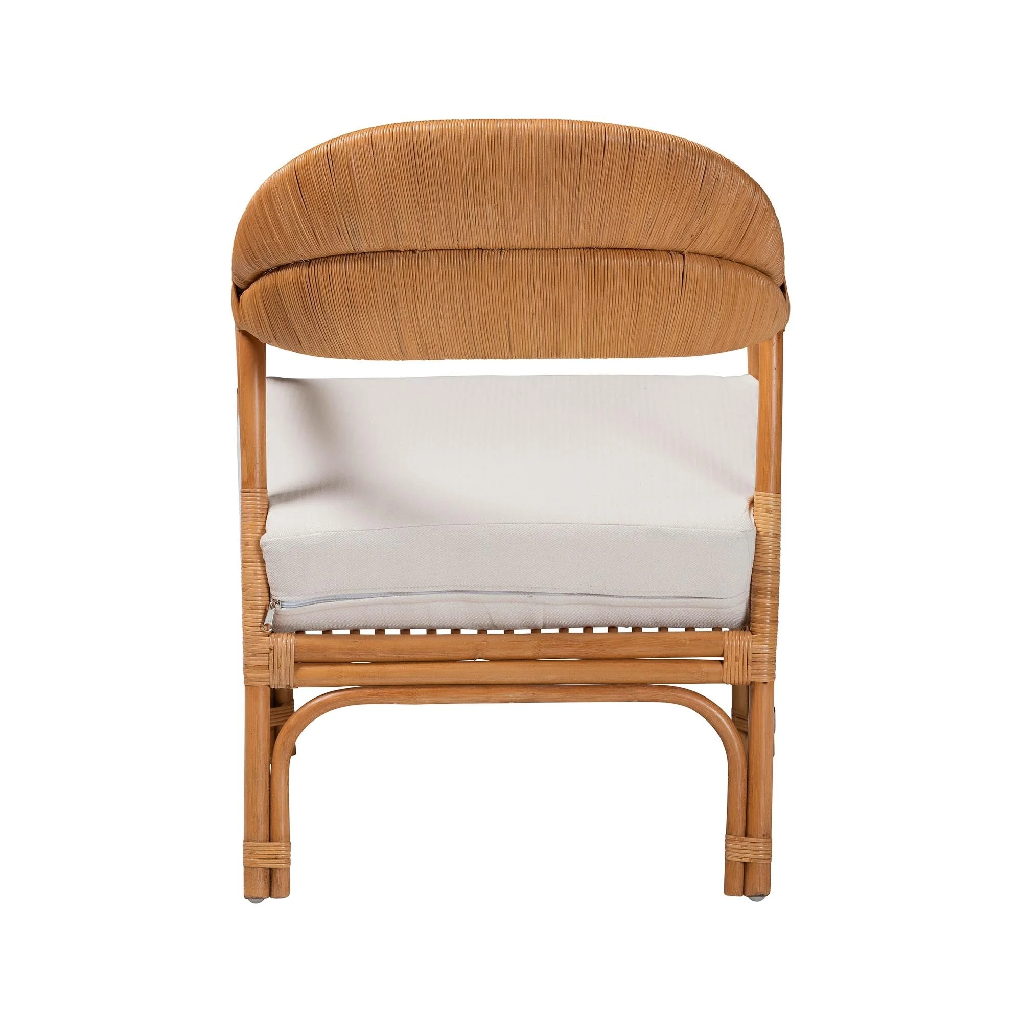 Honey Rattan Accent Chair - Image 2