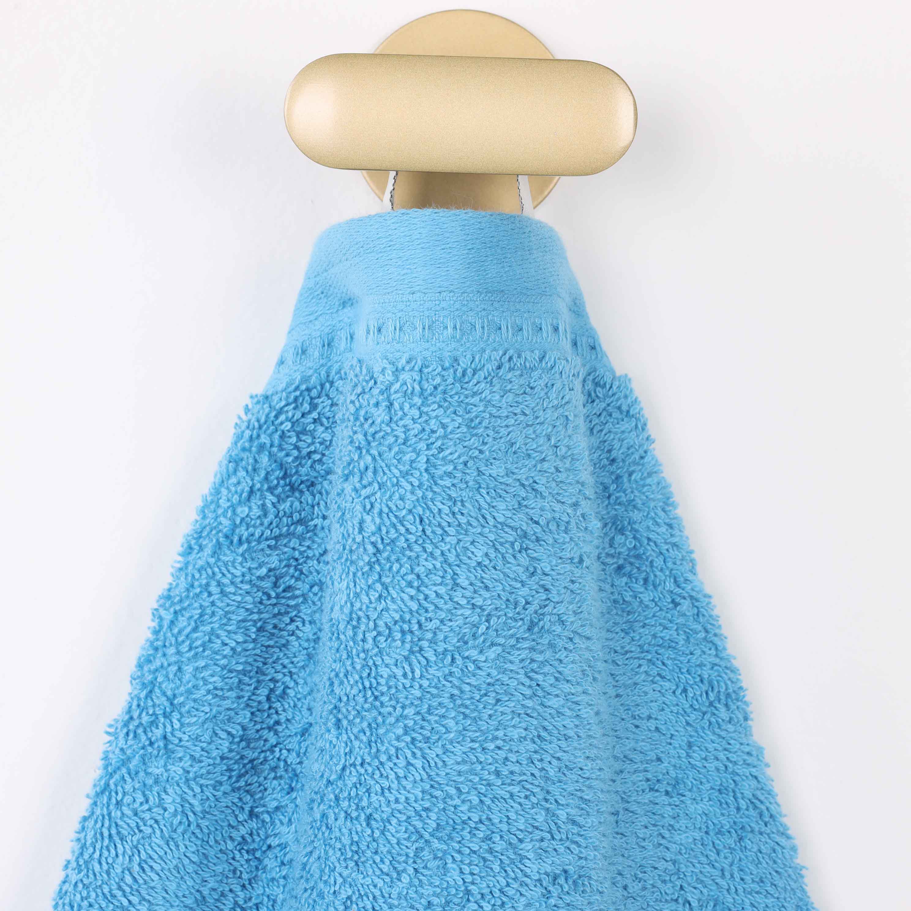 Honeycomb Textured Waffle Border Cotton Bath Towels, Set of 4 - Image 18