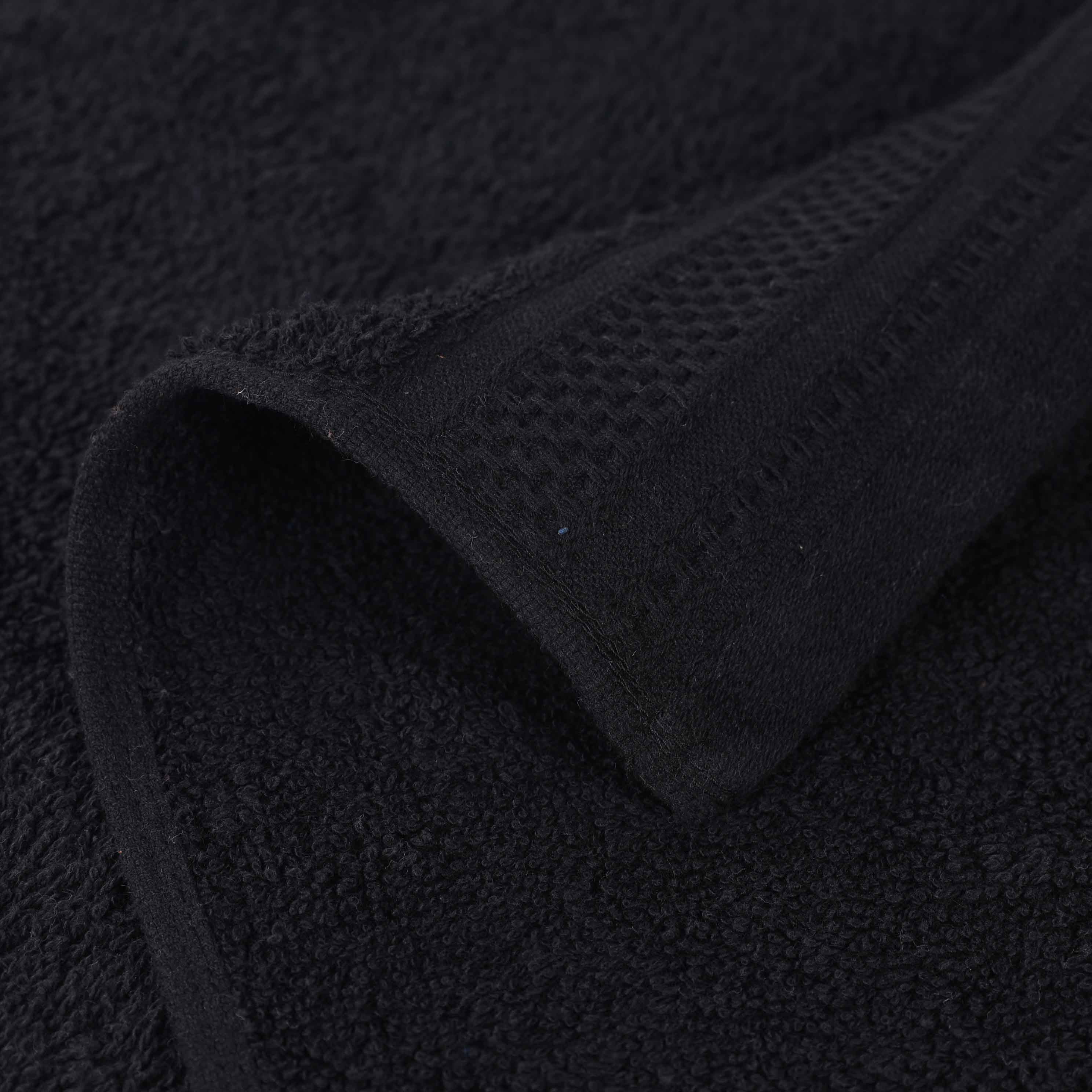 Honeycomb Textured Waffle Border Cotton Bath Towels, Set of 4 - Image 23