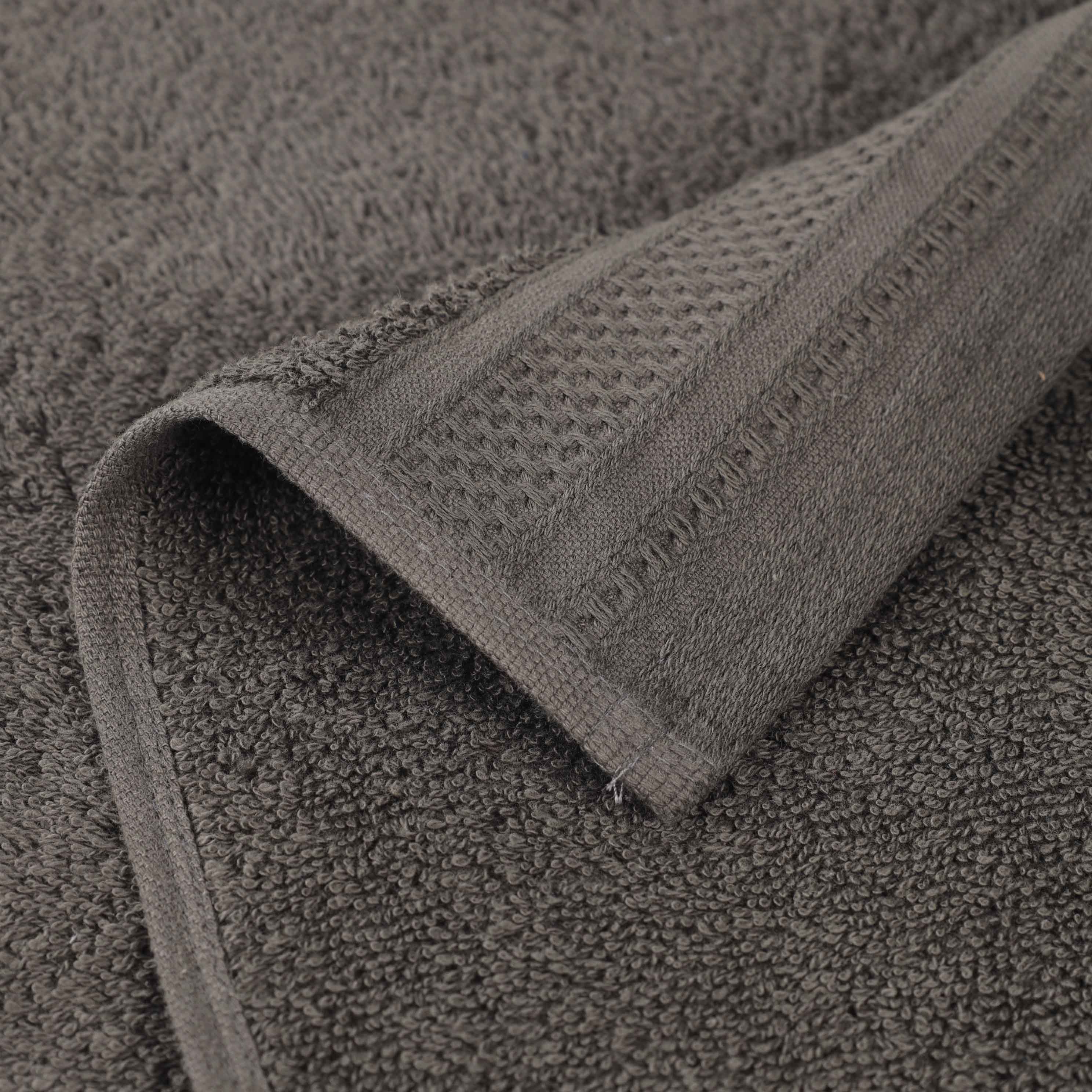 Honeycomb Textured Waffle Border Cotton Bath Towels, Set of 4 - Image 41
