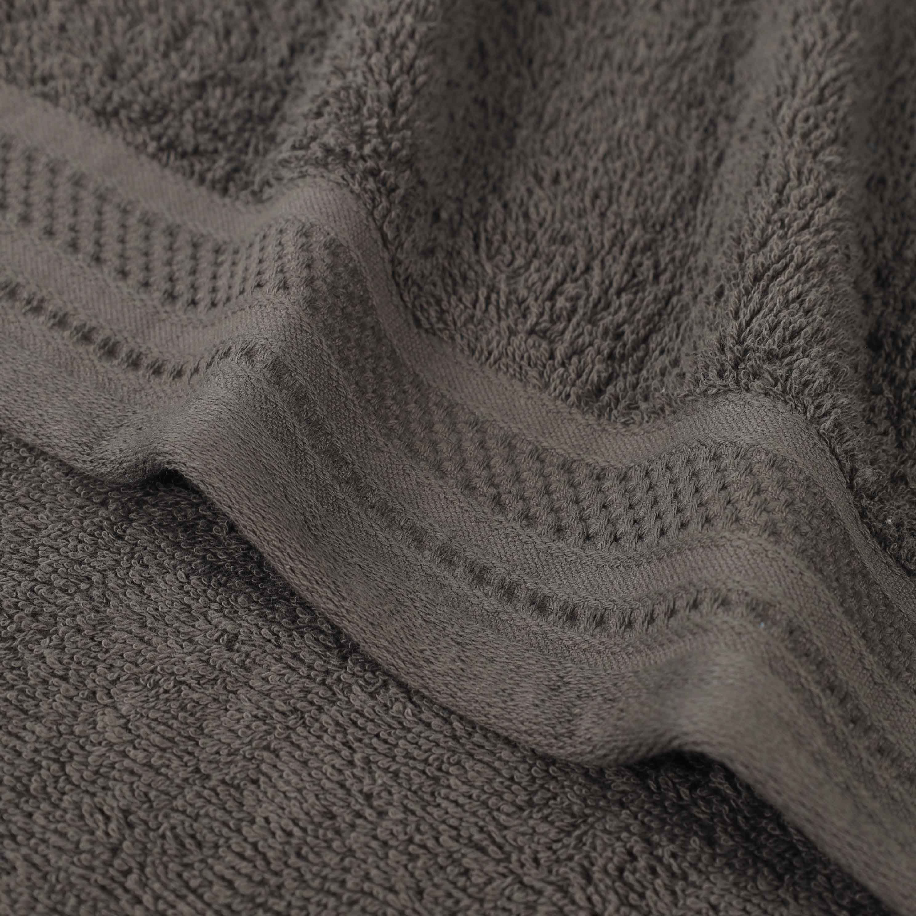 Honeycomb Textured Waffle Border Cotton Bath Towels, Set of 4 - Image 42