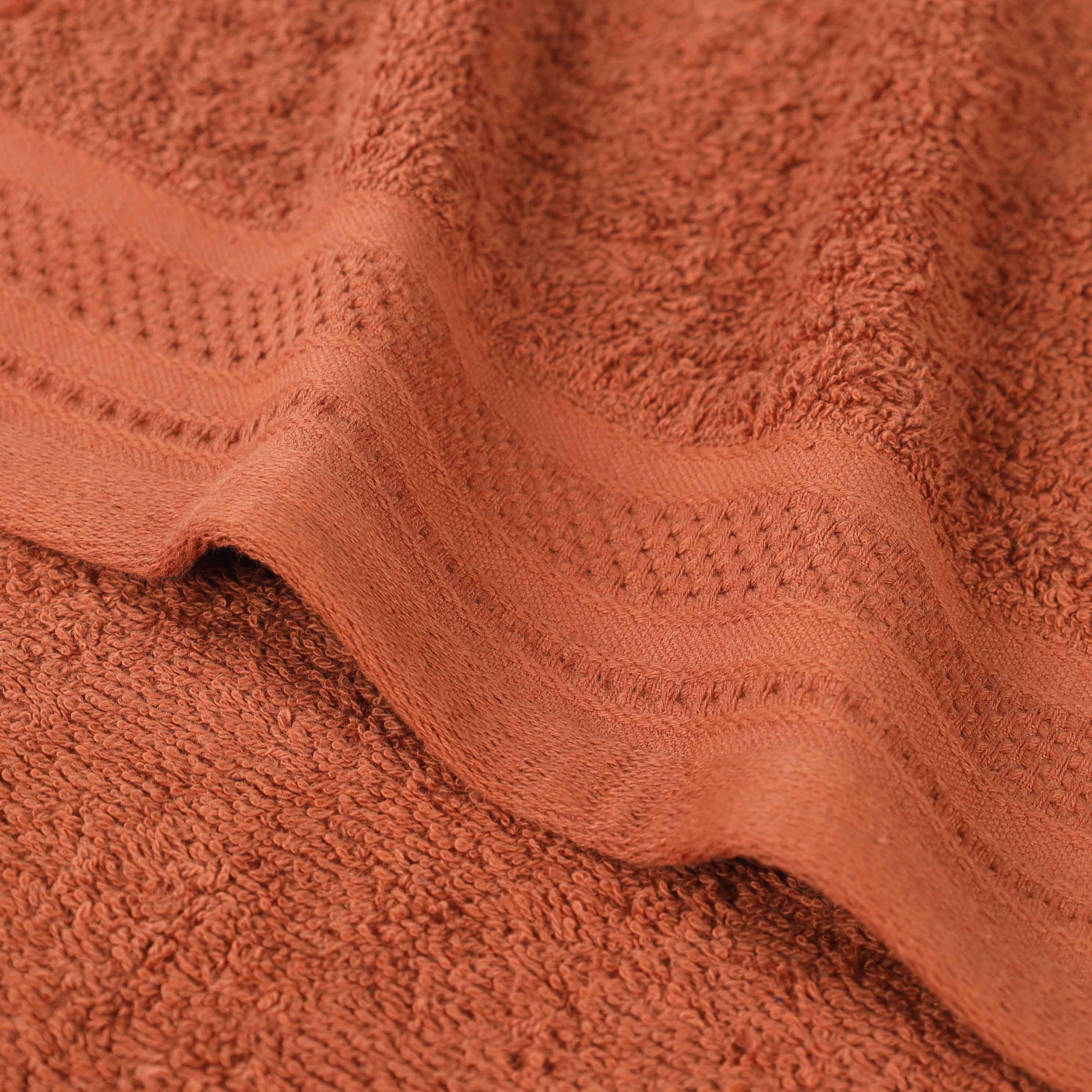 Honeycomb Textured Waffle Border Cotton Bath Towels, Set of 4 - Image 60