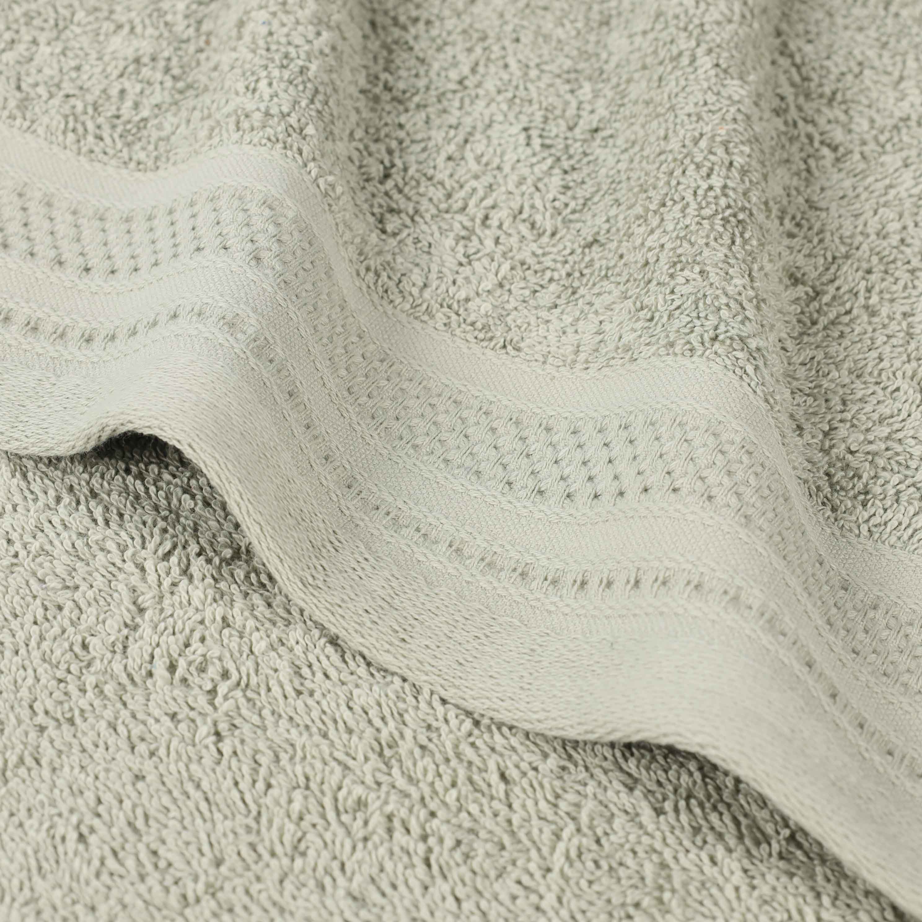 Honeycomb Textured Waffle Border Cotton Bath Towels, Set of 4 - Image 69