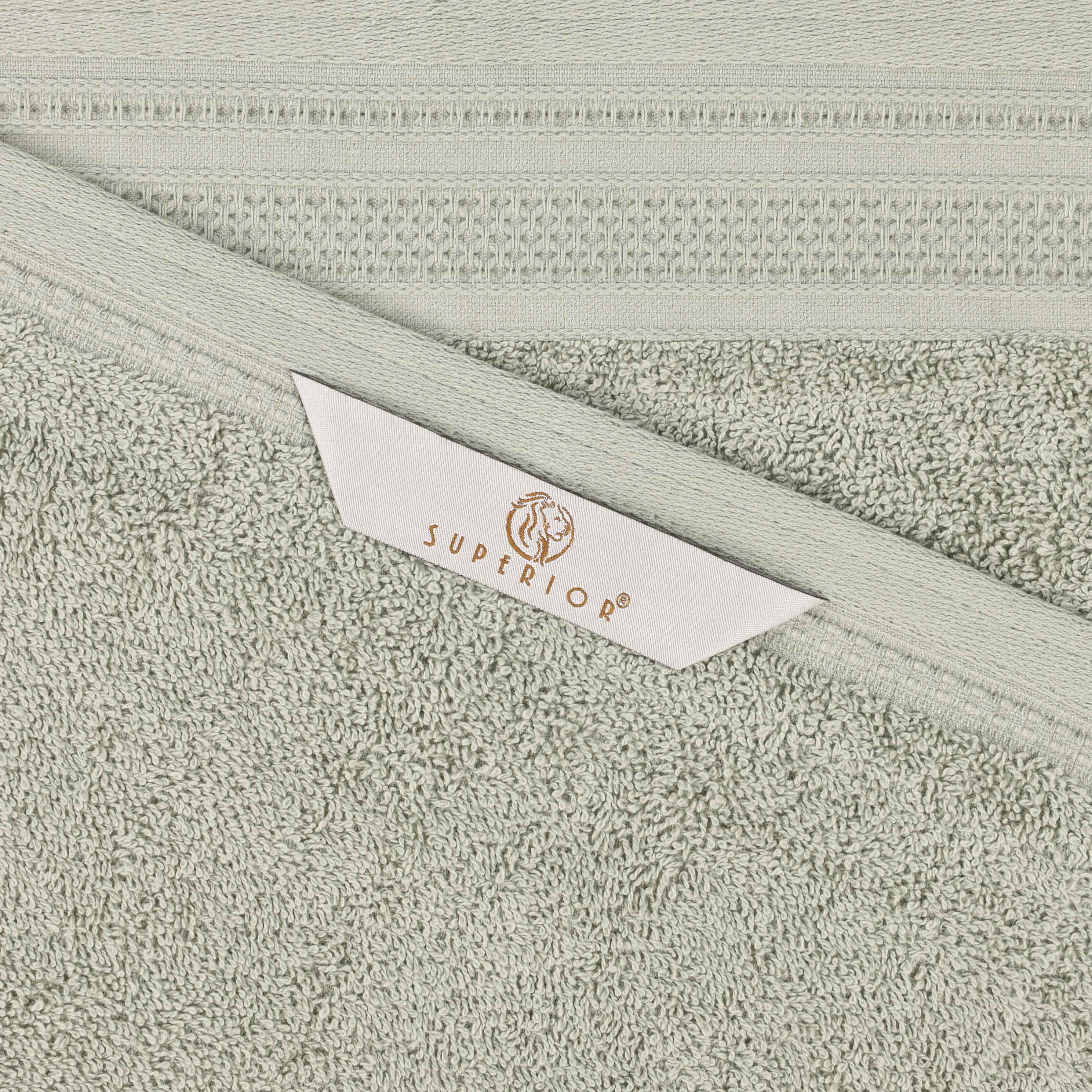 Honeycomb Textured Waffle Border Cotton Bath Towels, Set of 4 - Image 70