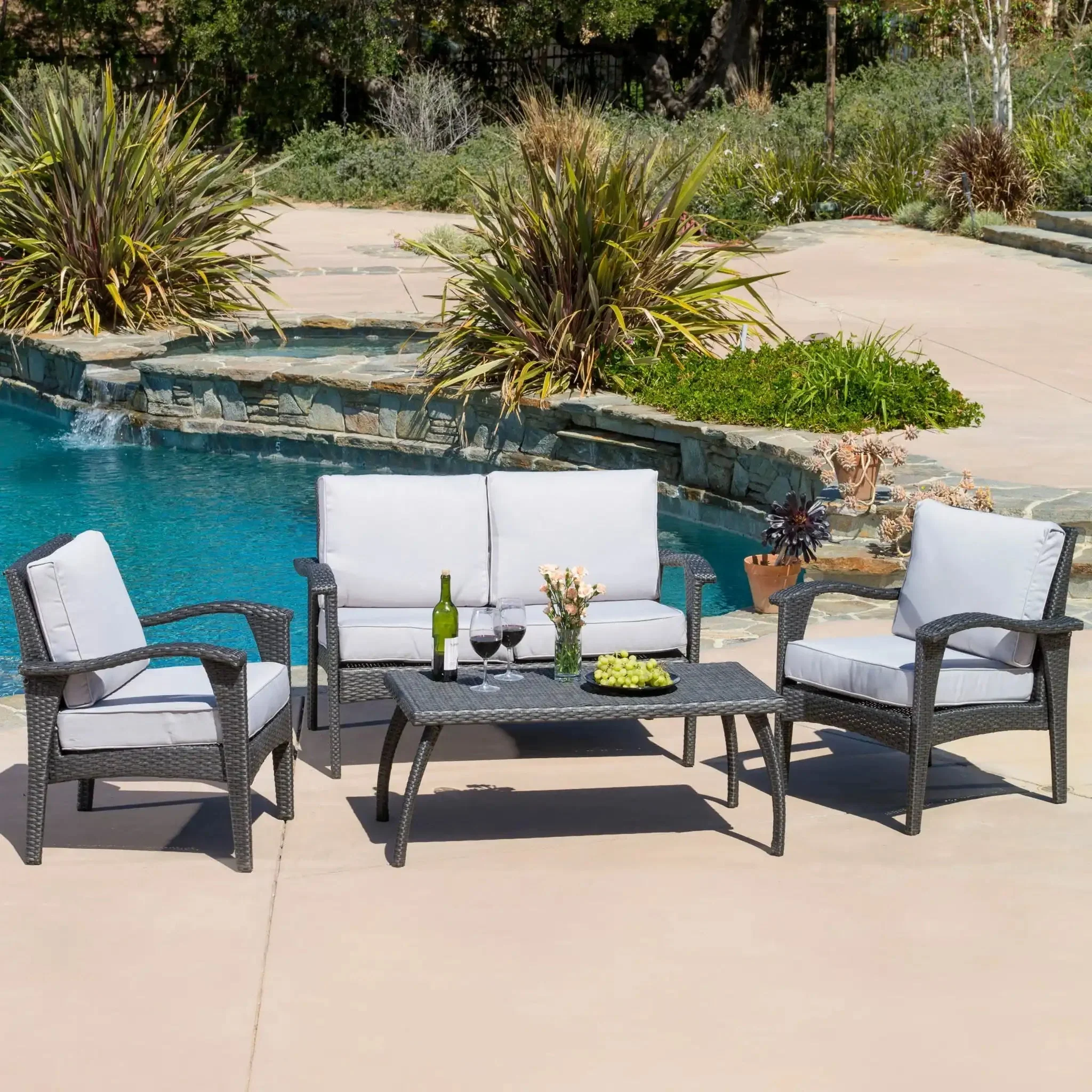 Honolulu - Wicker Set Outdoor Seating - Image 7