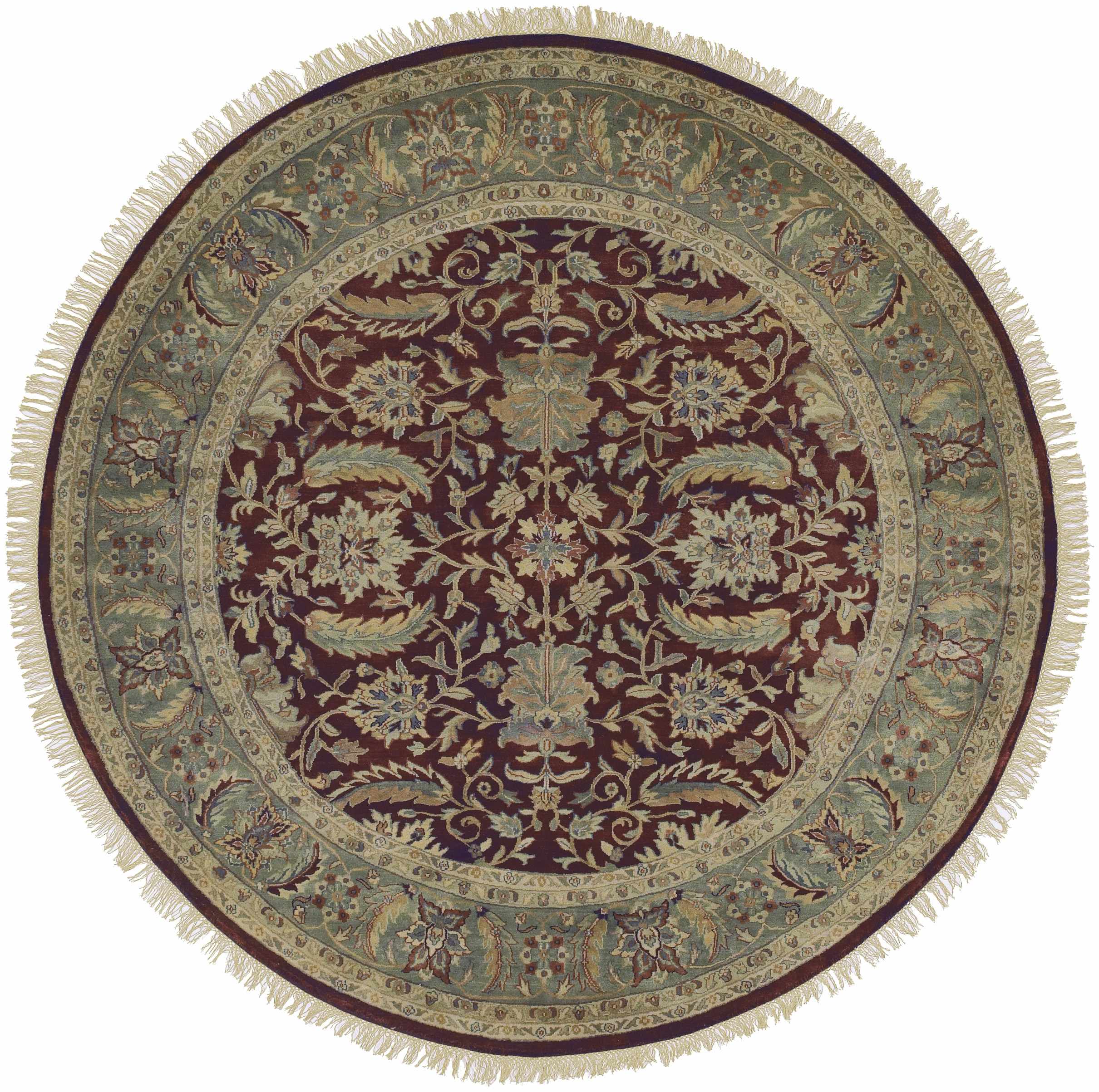 Hornbeak Premium Wool 8' Round Rug - Clearance - Image 4