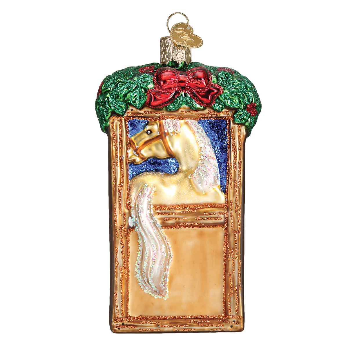 Horse In Stall Ornament - Image 4