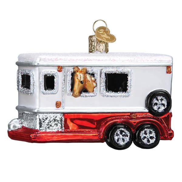 Horse Trailer Ornament - Image 4