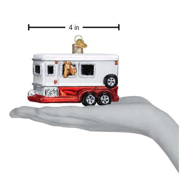 Horse Trailer Ornament - Image 6