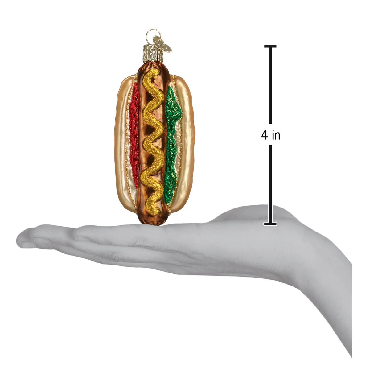 Hot Dog Ornament by Old World Christmas - Image 4