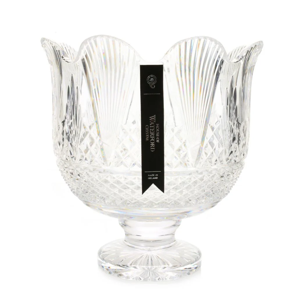 House of Waterford Theatre Royal 10" Crystal Footed Trifle Bowl - Image 2