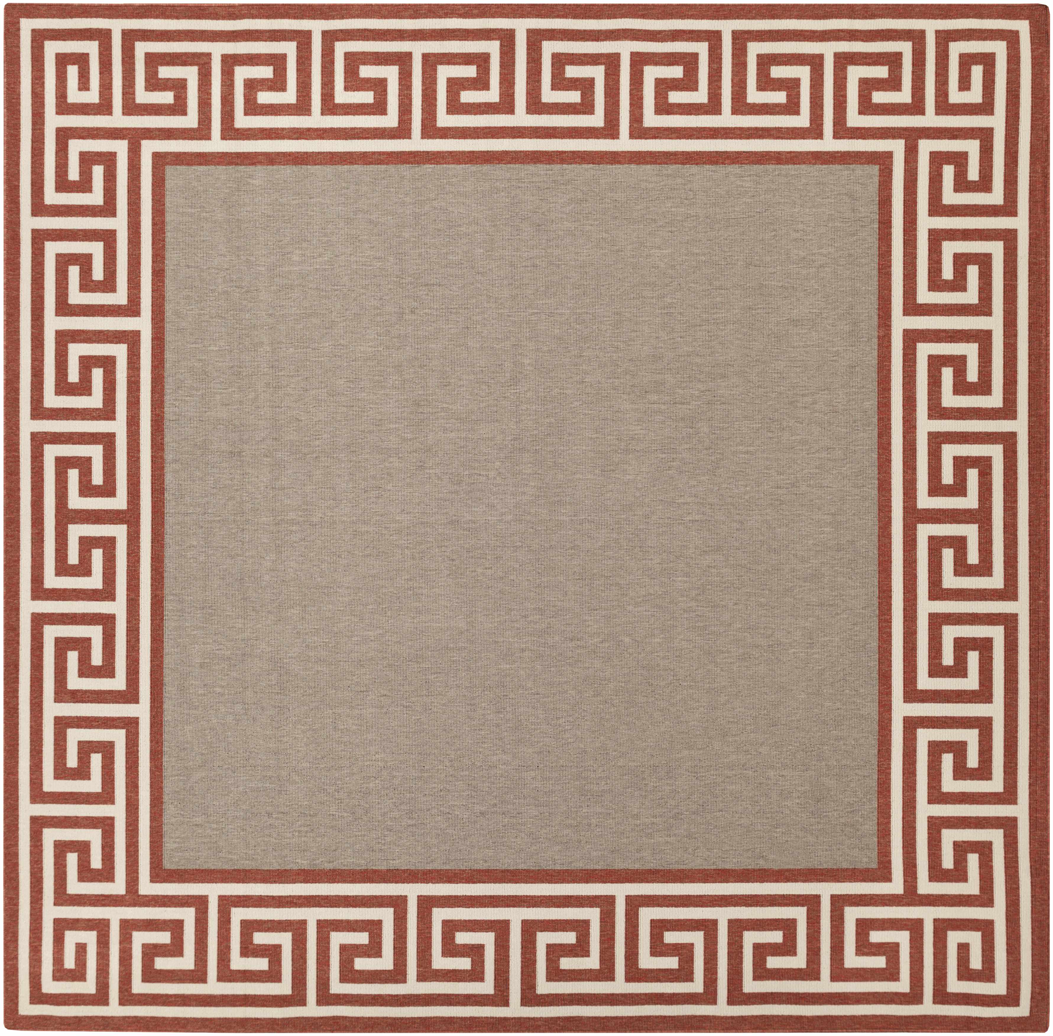 Houtz Red Border Greek Rug - Clearance - Image 12