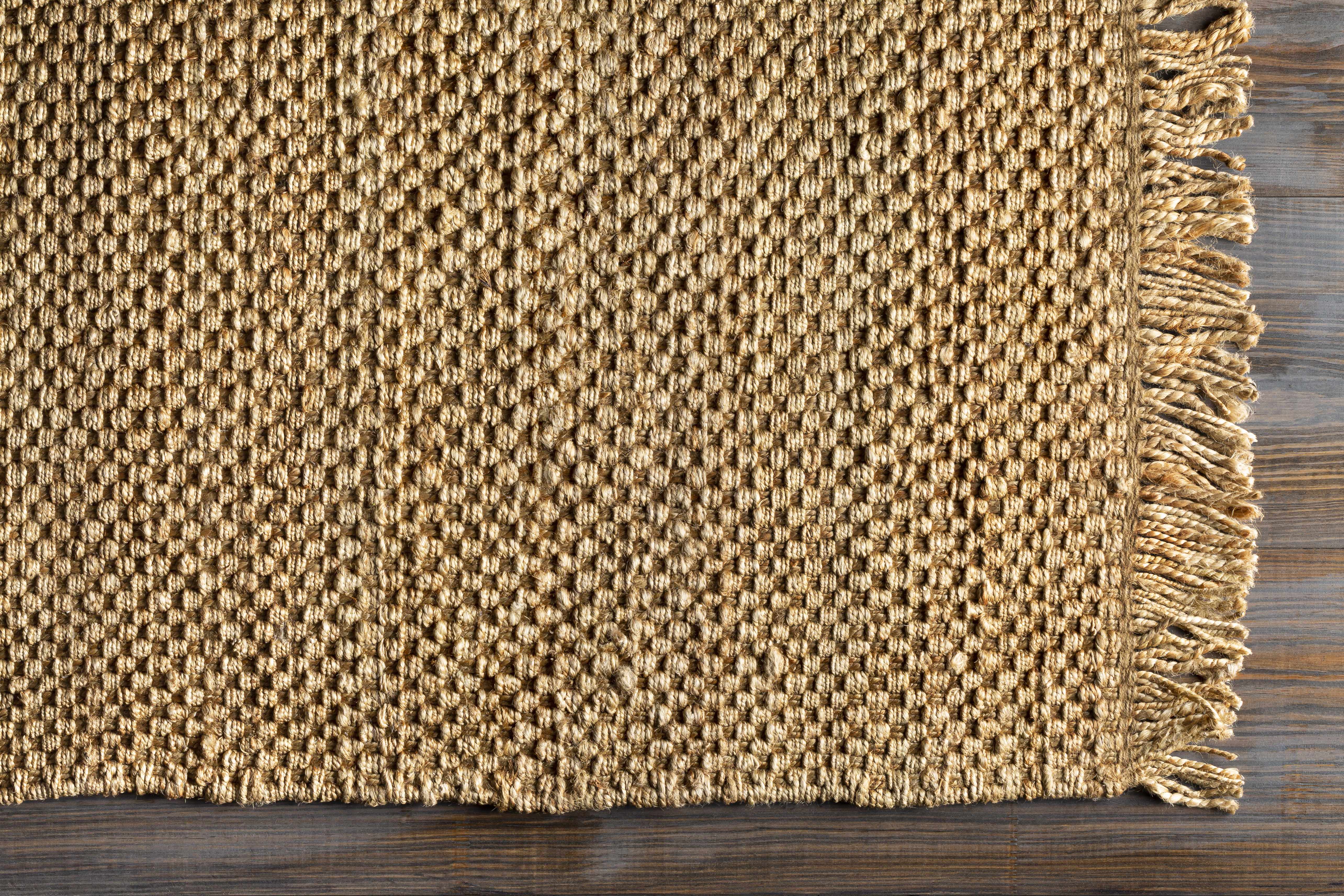 Hovland Hand Woven Natural Jute Rag Rug - Clearance - Image 5