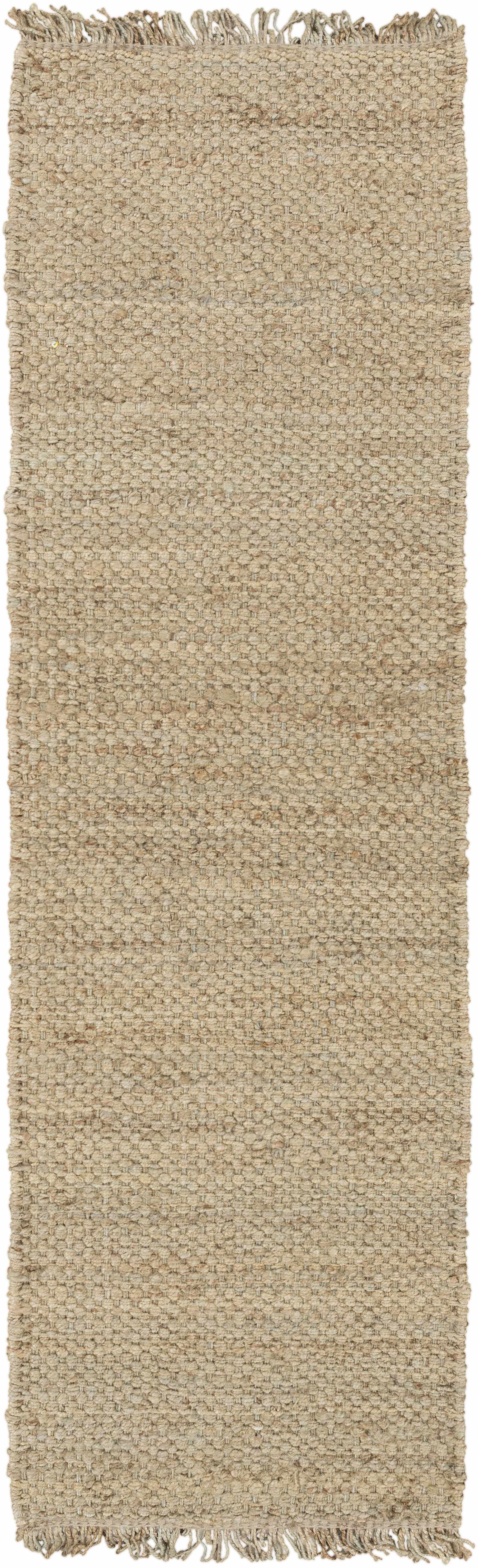 Hovland Hand Woven Natural Jute Rag Rug - Clearance - Image 8