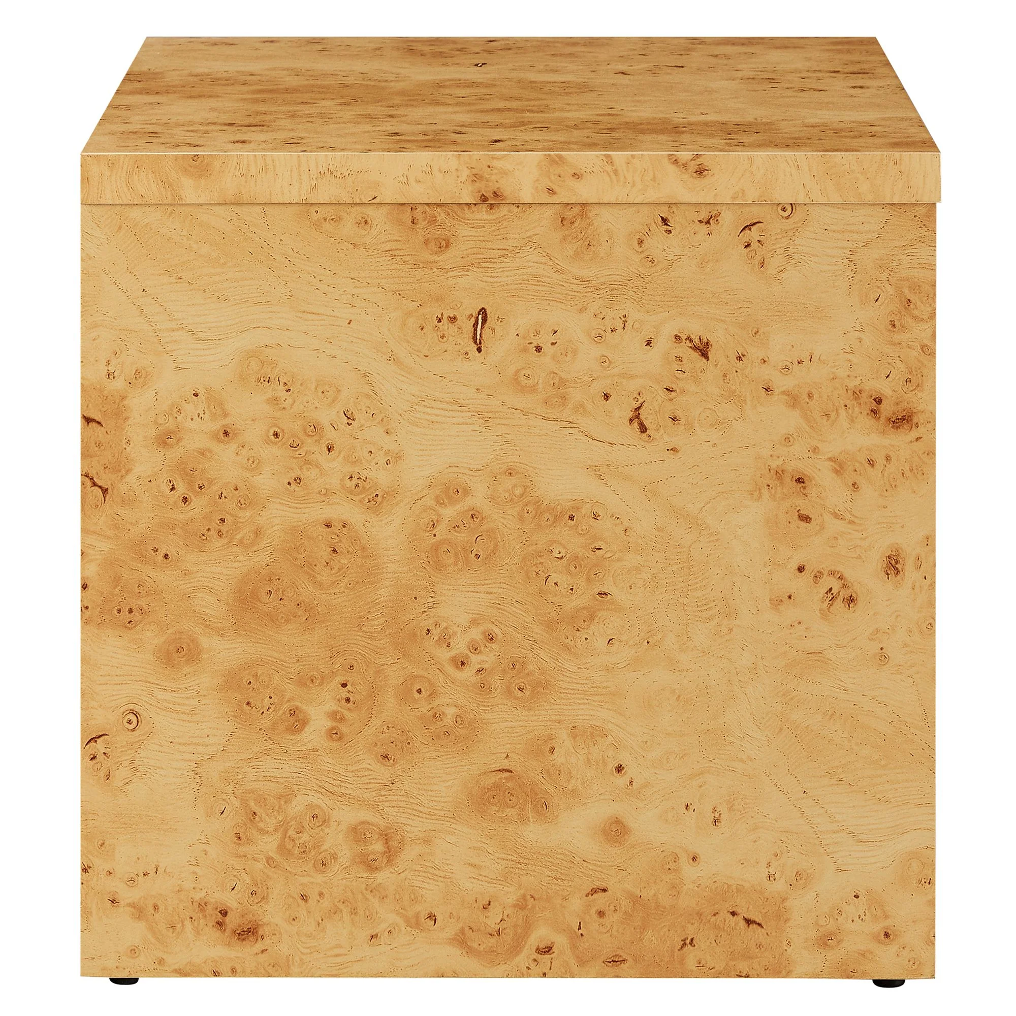 Hudson 1-Drawer Burl Wood Nightstand by Modway - Image 5