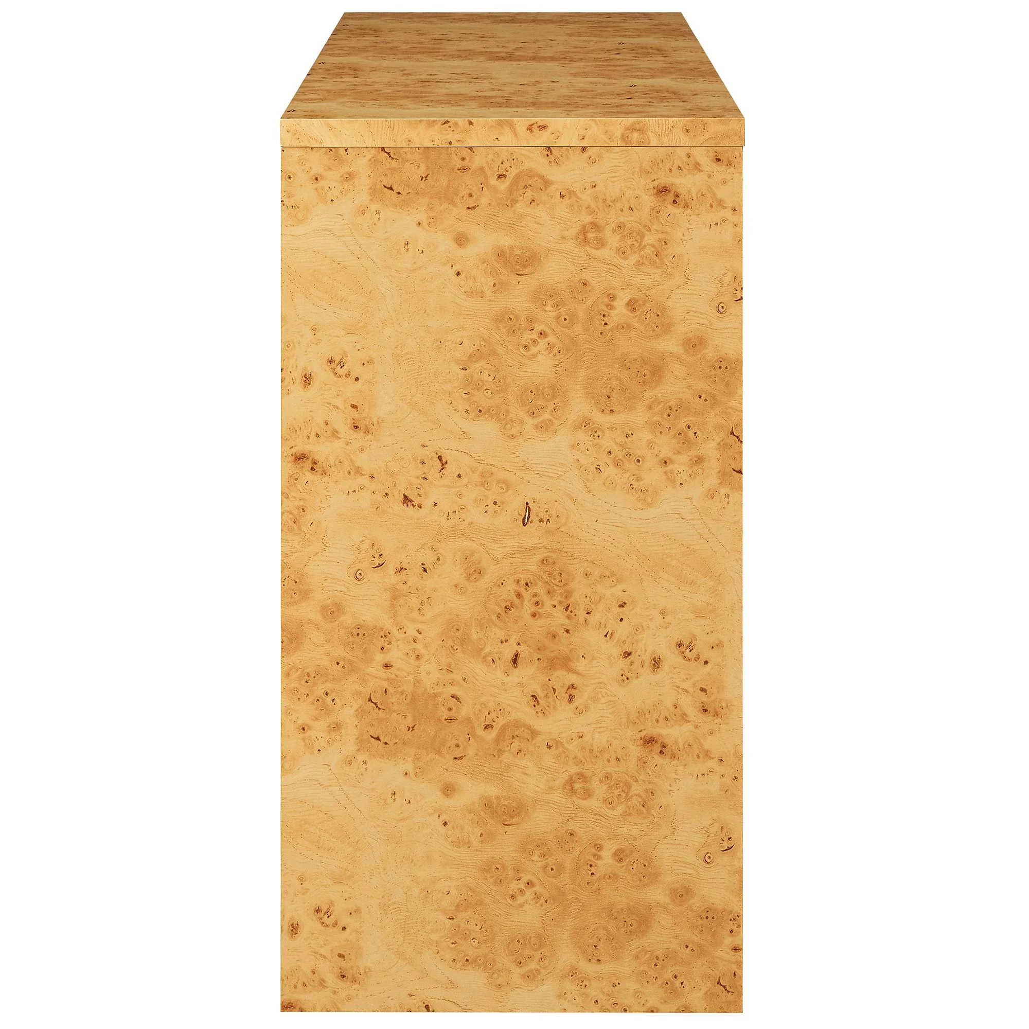 Hudson 2-Drawer Burl Wood Console Table by Modway - Image 5