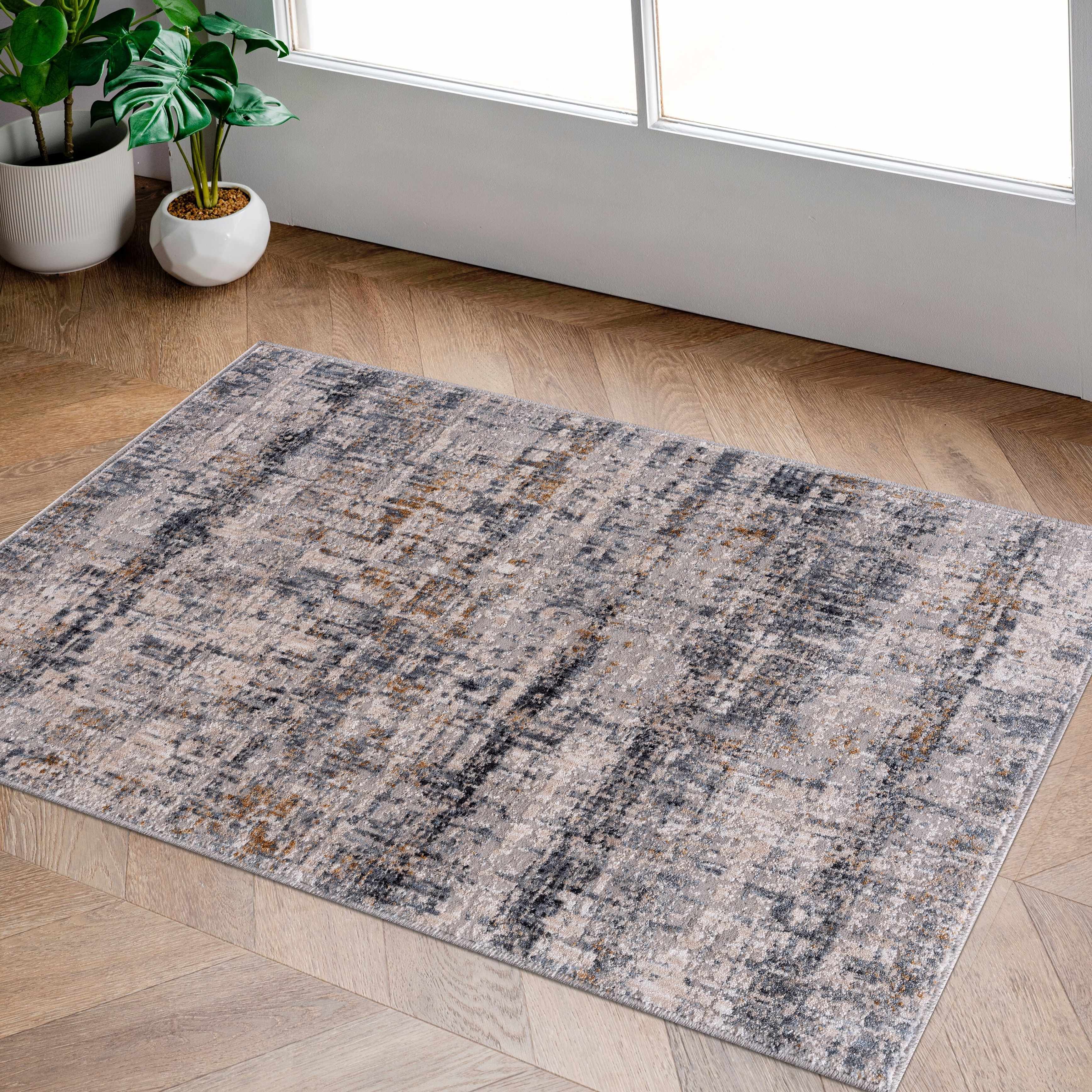 Hughesdale Distorted Lines Luxe Area Rug - Image 11