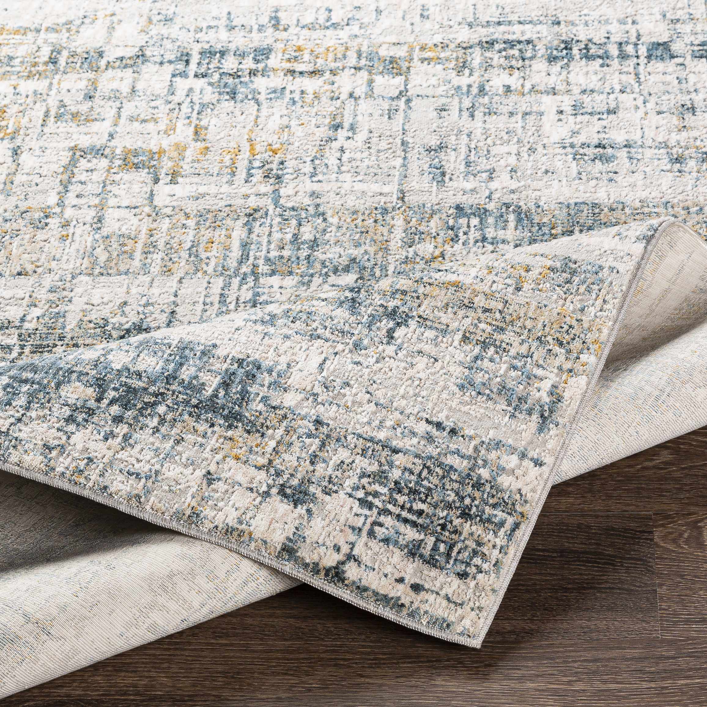 Hughesdale Distorted Lines Luxe Area Rug - Image 5