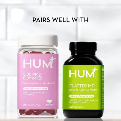 HUM Nutrition SOS PMS for PMS Relief & Mood Support Vegan Gummies 60ct - New - Image 8