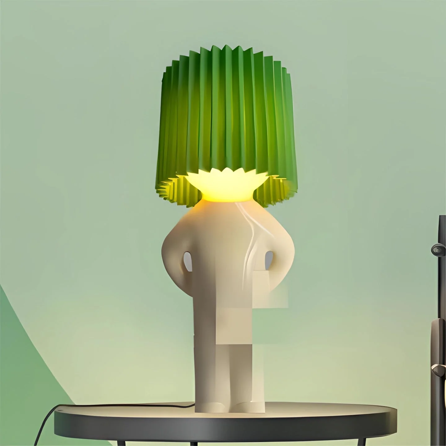 Human Shaped Table Lamp Wireless Battery Operated Novelty Light - Image 8