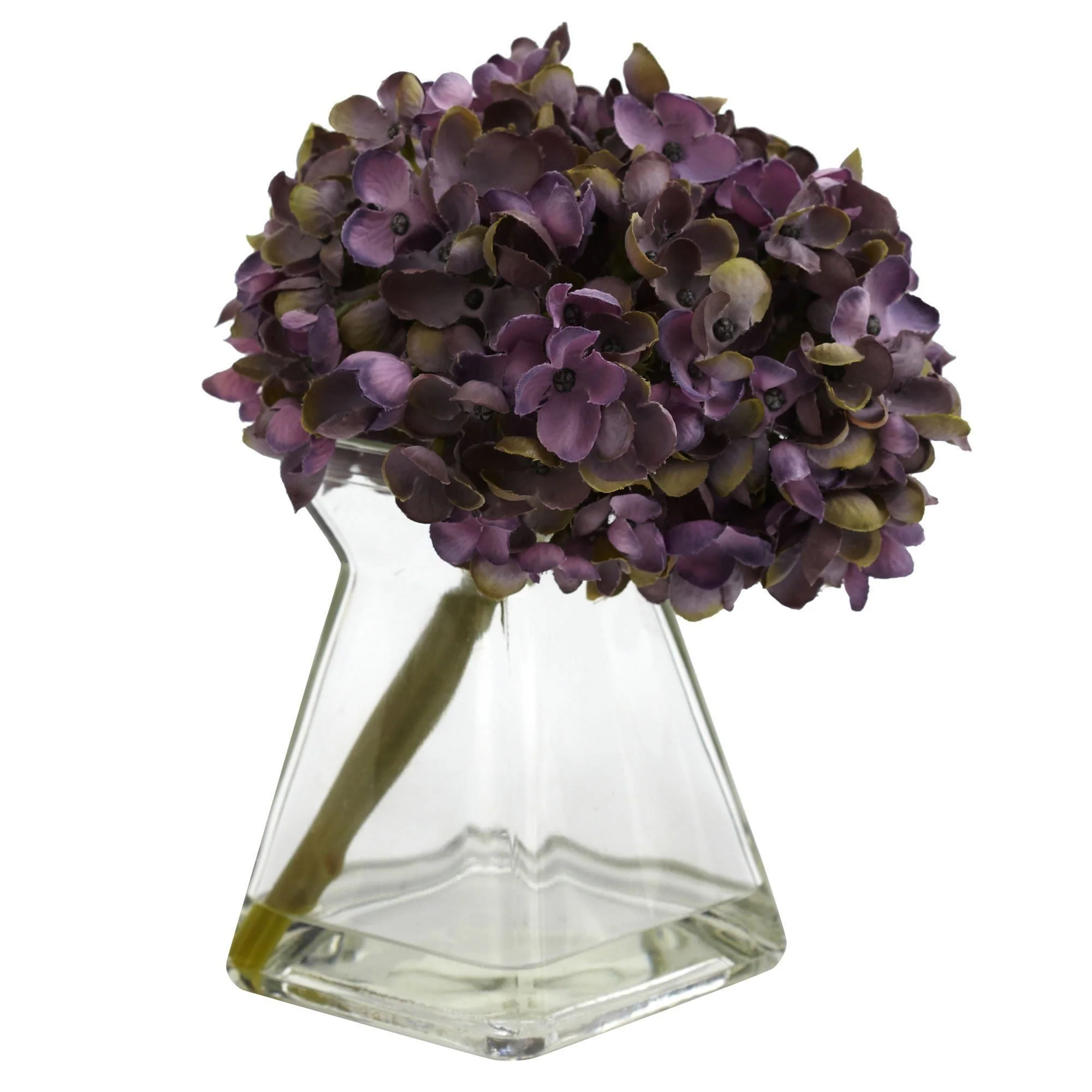 Hydrangea w/Vase (Set of 3) - Image 4