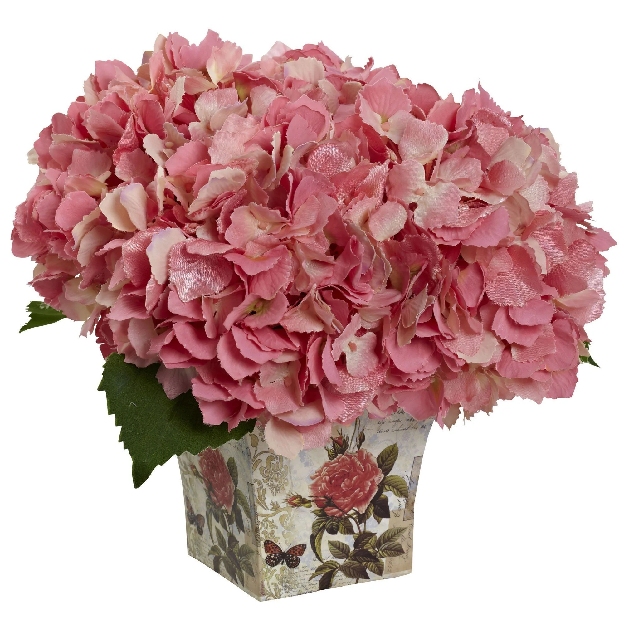 Hydrangea with Floral Planter - Image 4