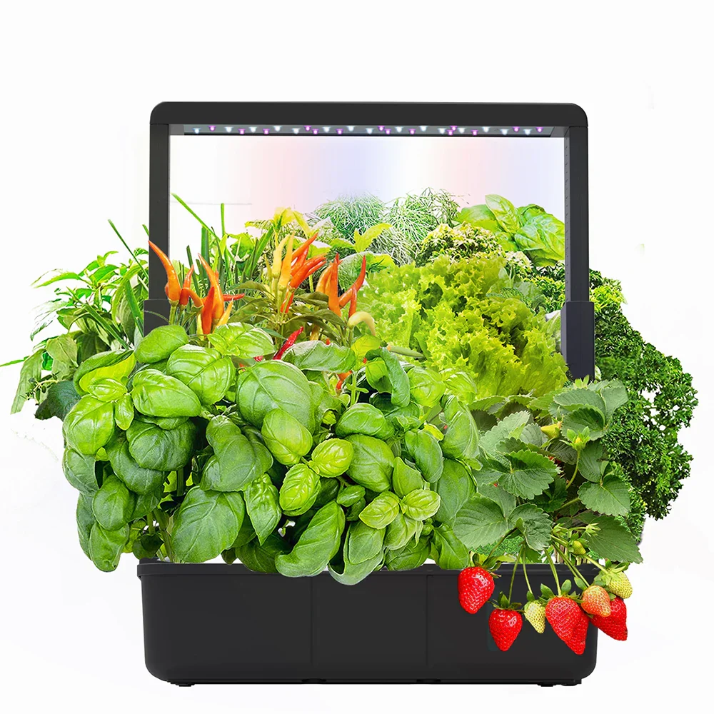 Hydroponic Growing System 15 Pod Indoor Garden Full Spectrum LED Smart Kit - Image 6