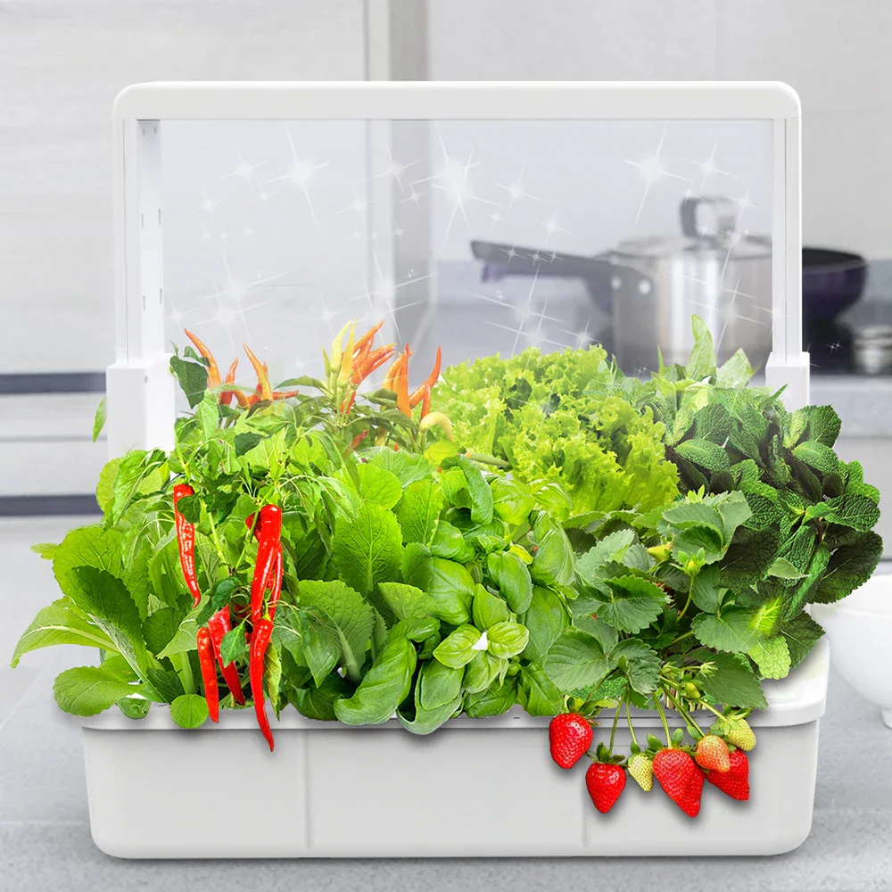 Hydroponic Growing System 15 Pod Indoor Garden Full Spectrum LED Smart Kit - Image 7