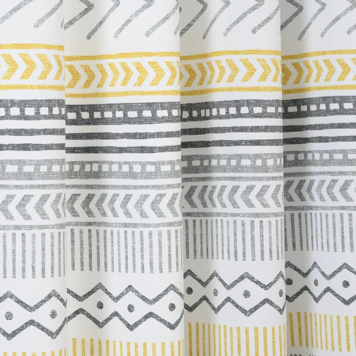 Hygge Geo Light Filtering Window Curtain Panel Set - Image 12