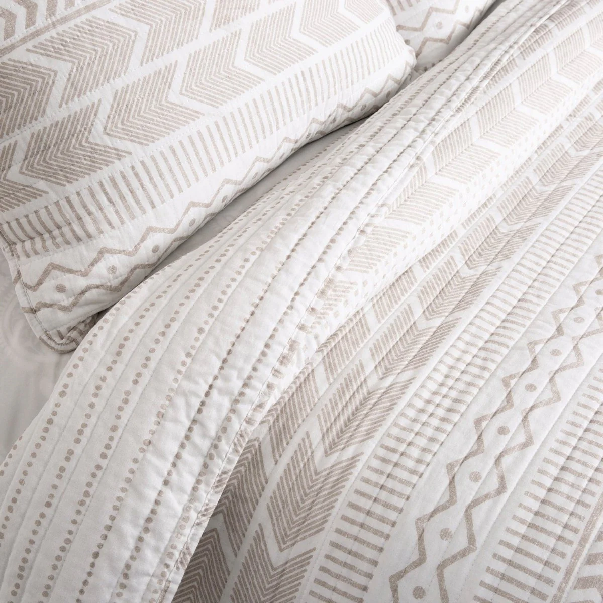 Hygge Geo Quilt 3 Piece Set - Image 15