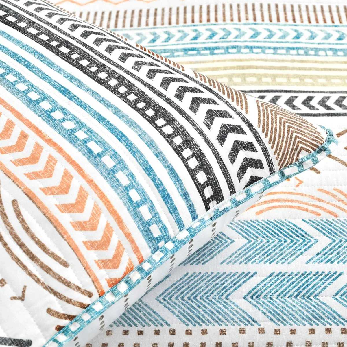 Hygge Geo Quilt 3 Piece Set - Image 17