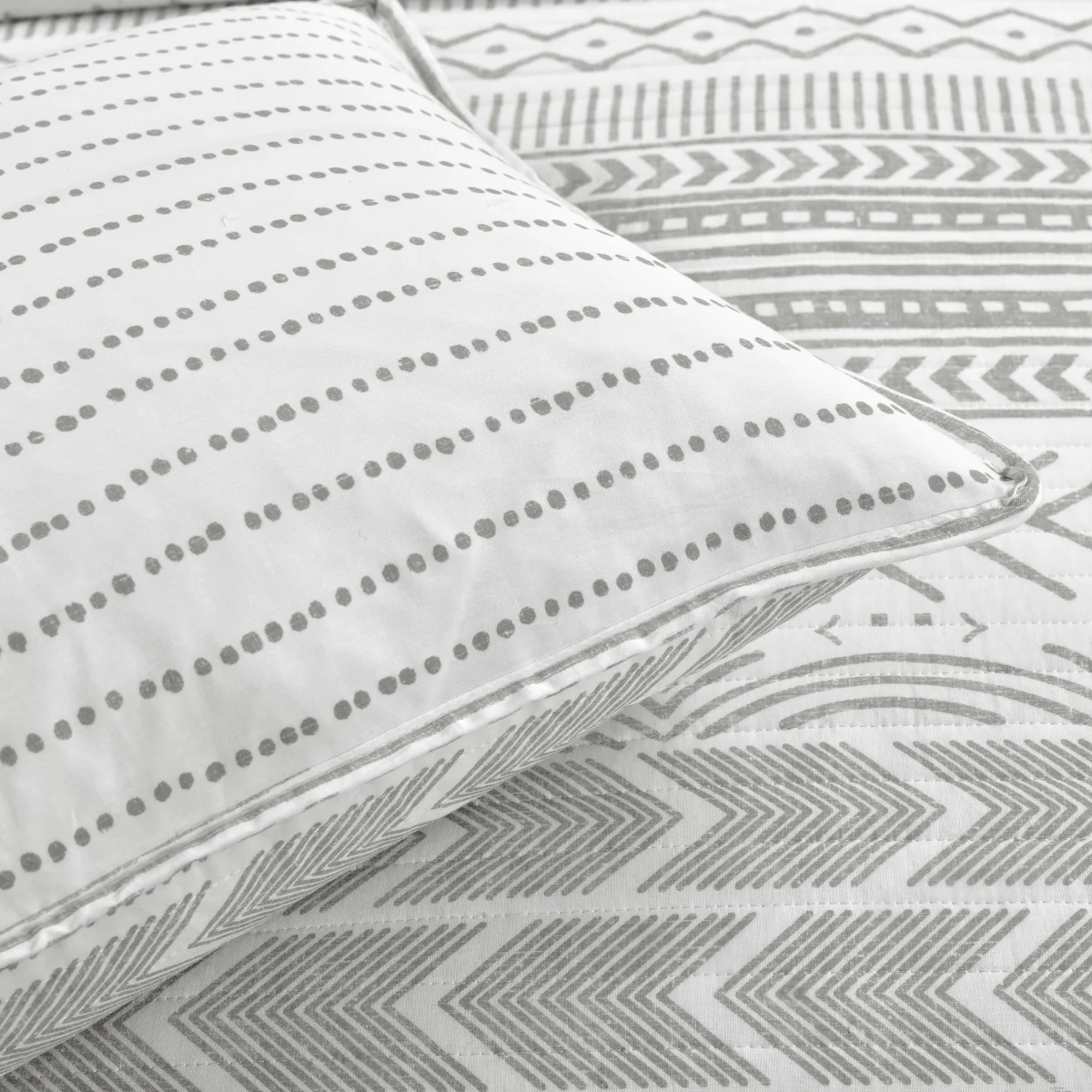 Hygge Geo Quilt 3 Piece Set - Image 18