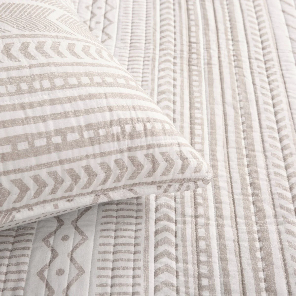 Hygge Geo Quilt 3 Piece Set - Image 20
