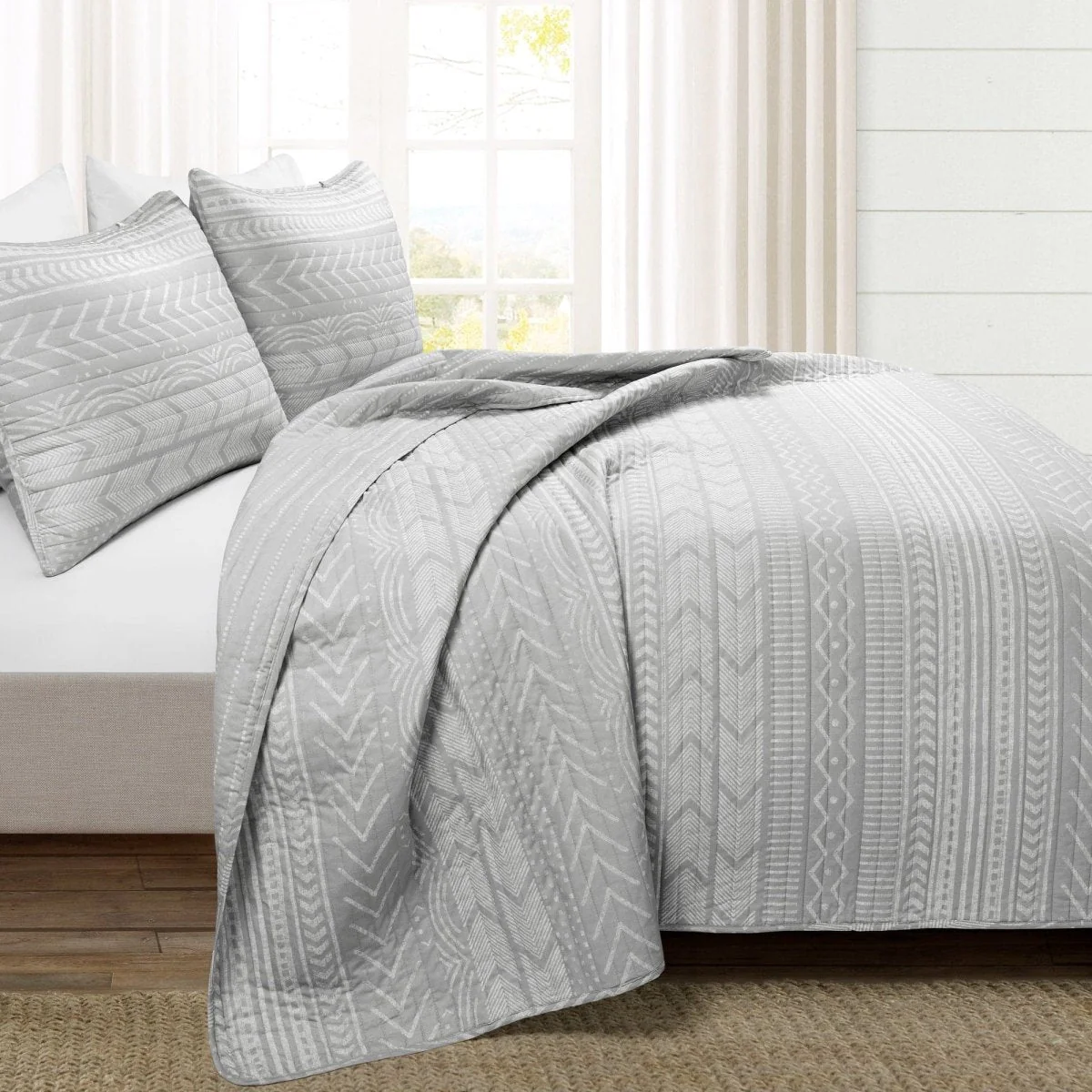 Hygge Geo Quilt 3 Piece Set - Image 26