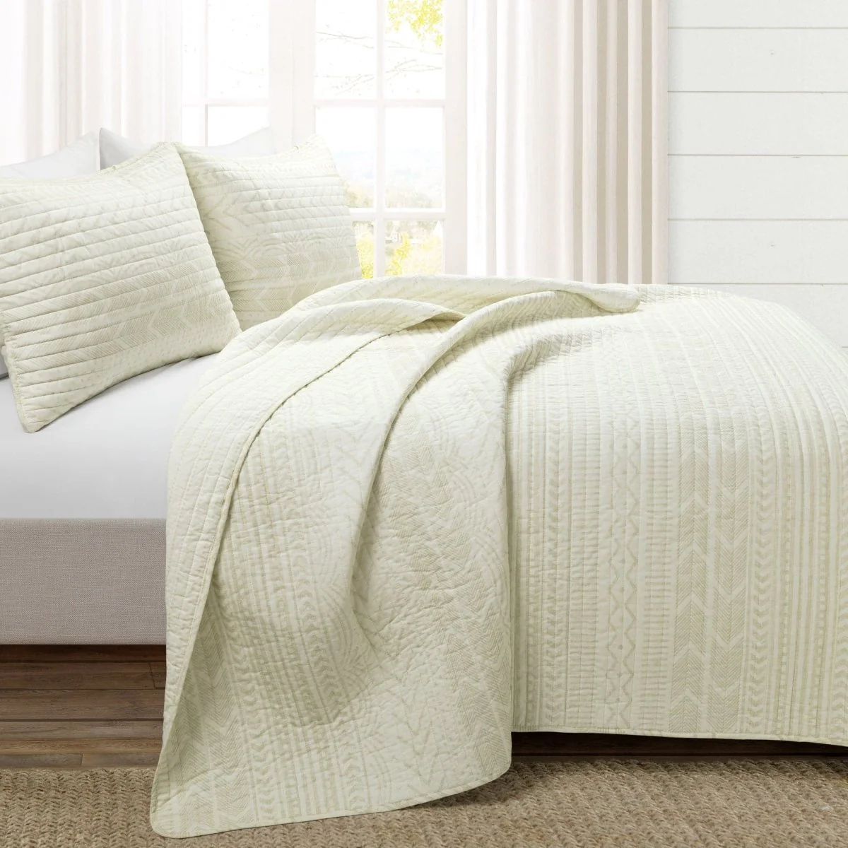 Hygge Geo Quilt 3 Piece Set - Image 32
