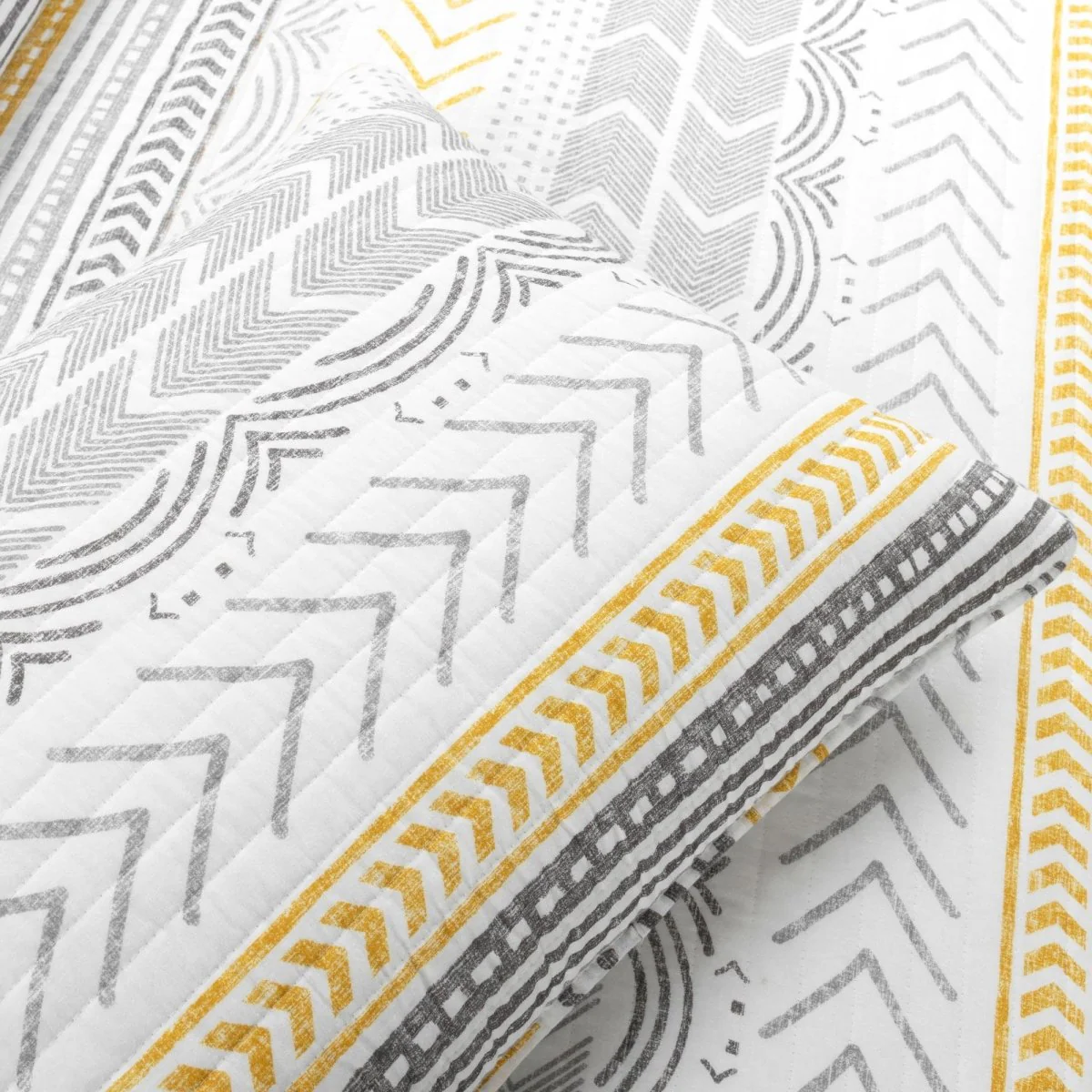 Hygge Geo Quilt 3 Piece Set - Image 68