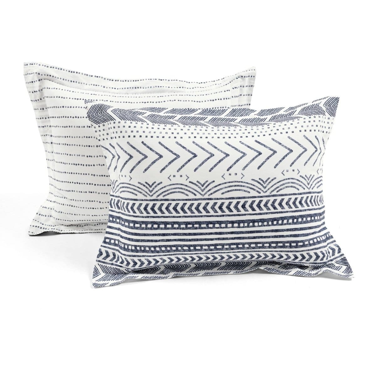 Hygge Geo Reversible Cotton Duvet Cover 3 Piece Set - Image 21